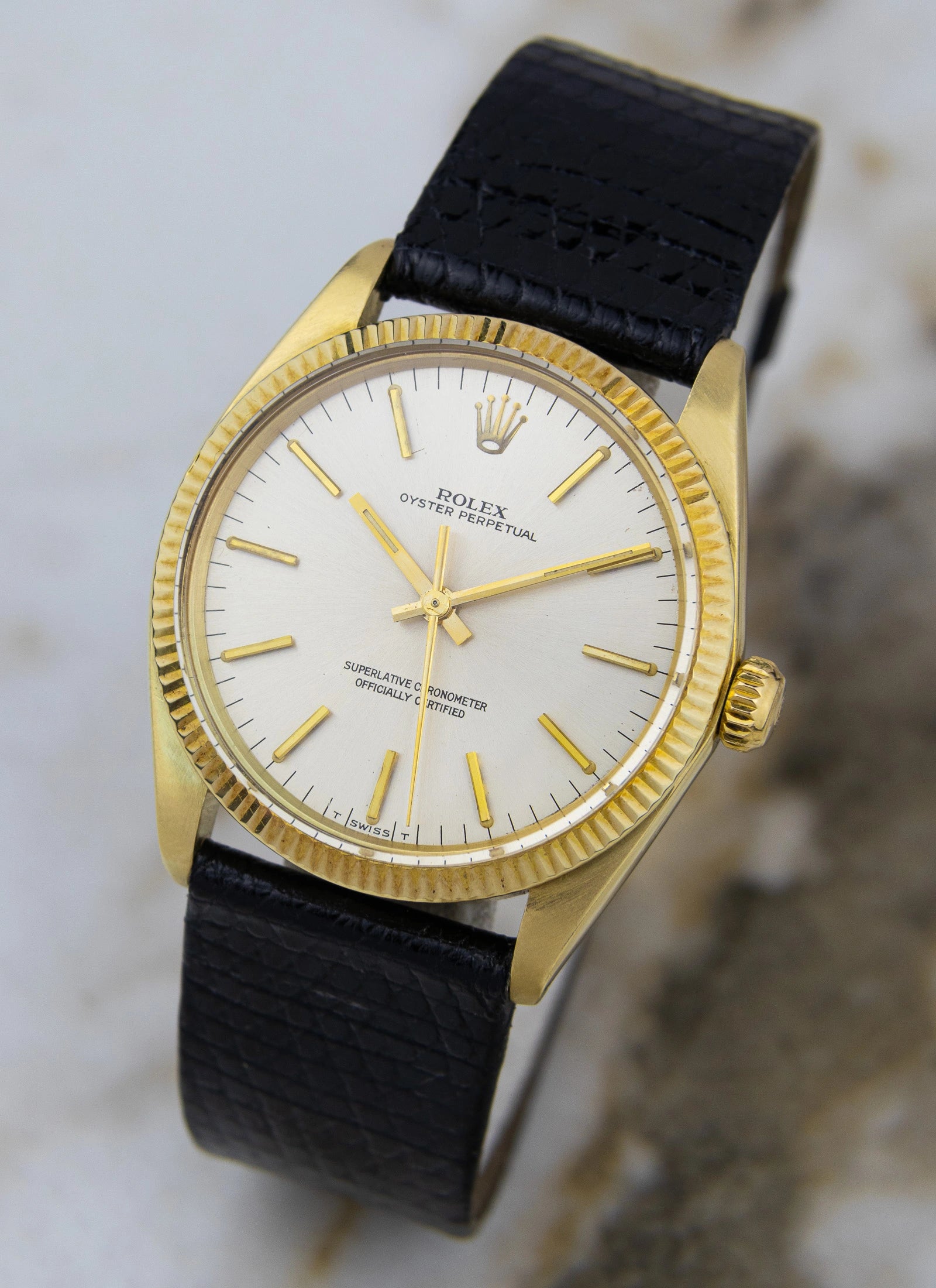 Pre-Order 1970s 14K Rolex Oyster Perpetual 1005