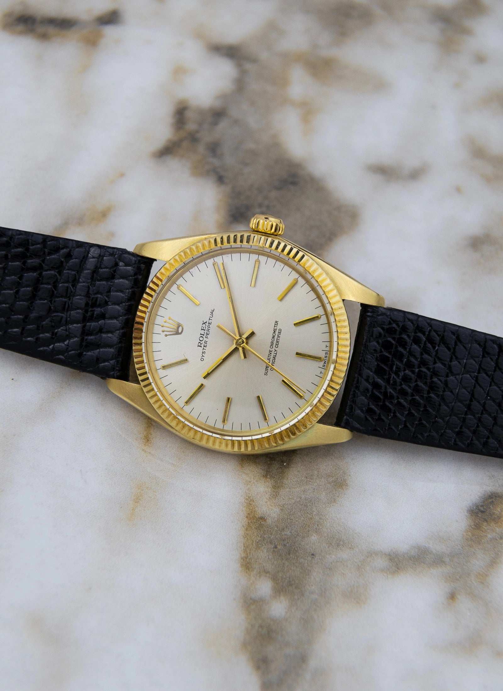 Pre-Order 1970s 14K Rolex Oyster Perpetual 1005