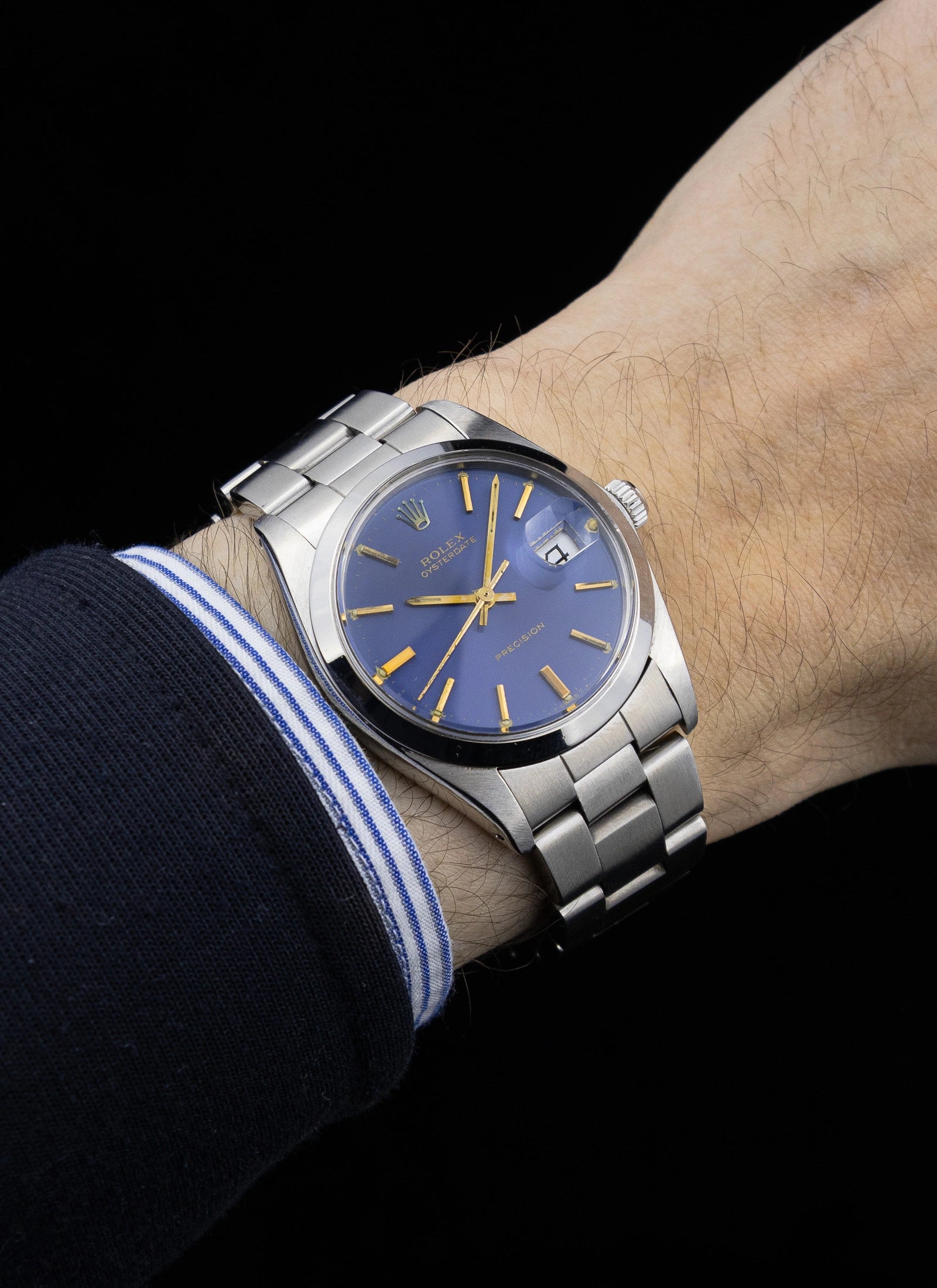 1984 Rolex Oysterdate 6694 Navy Full Set