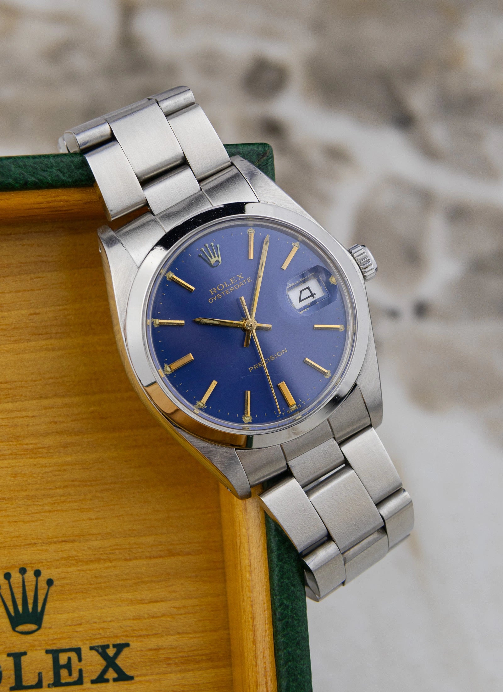 1984 Rolex Oysterdate 6694 Navy Full Set