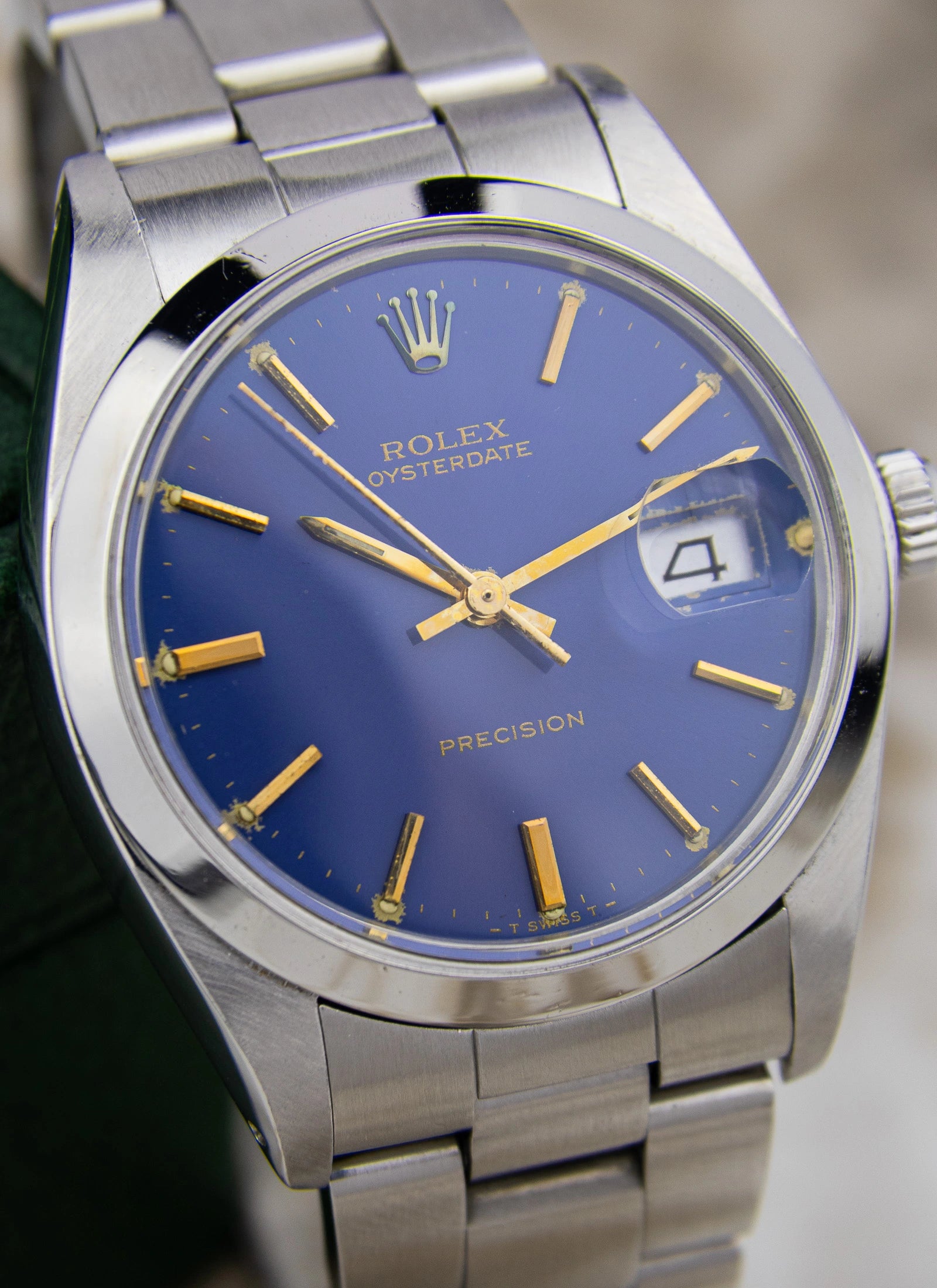 1984 Rolex Oysterdate 6694 Navy Full Set