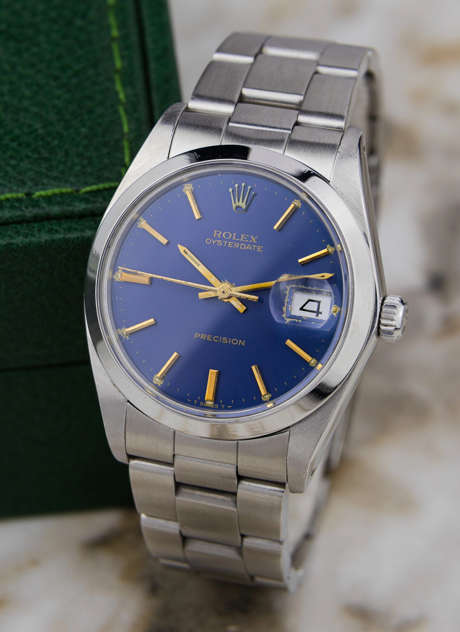 1984 Rolex Oysterdate 6694 Navy Full Set