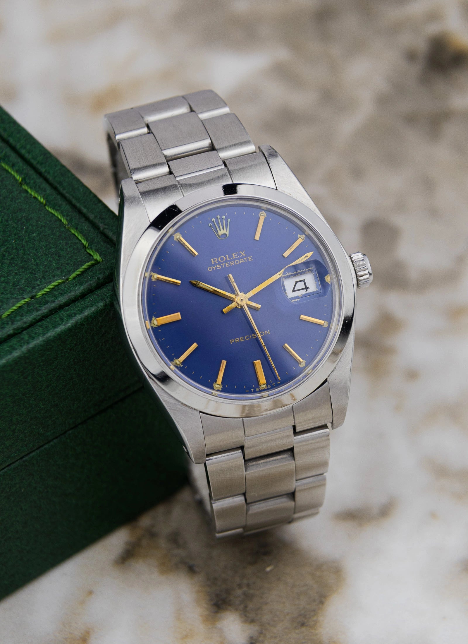 1984 Rolex Oysterdate 6694 Navy Full Set