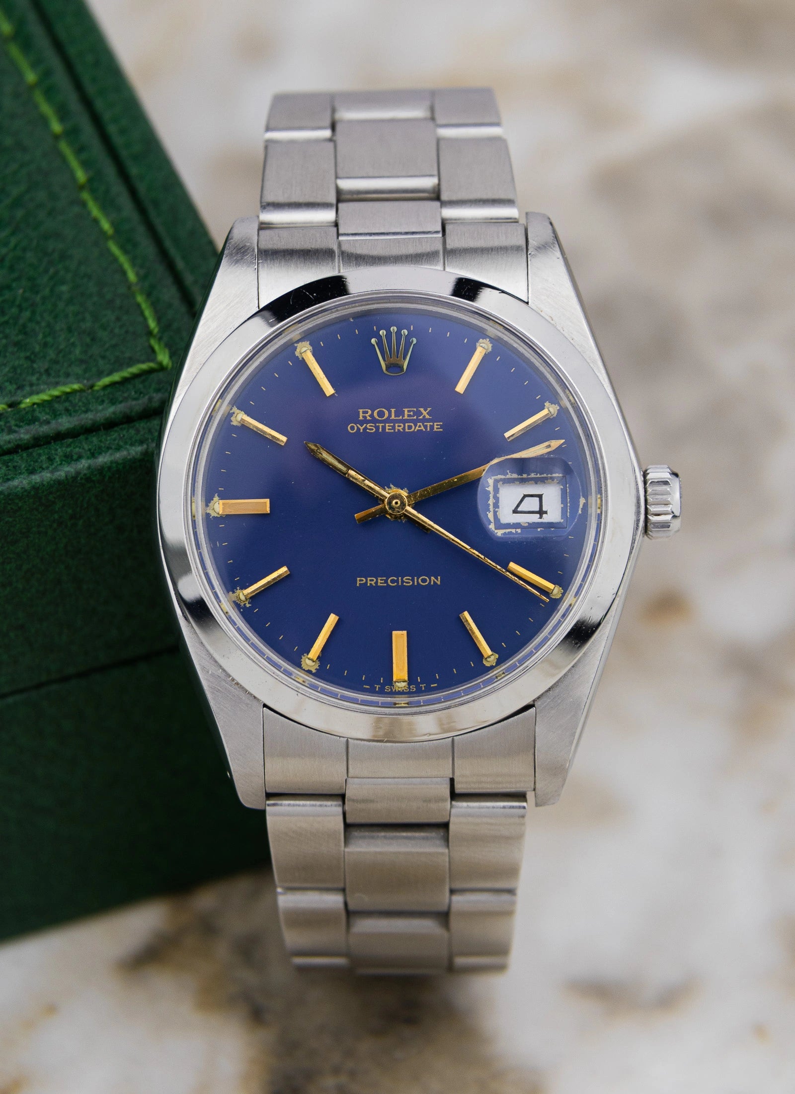 1984 Rolex Oysterdate 6694 Navy Full Set