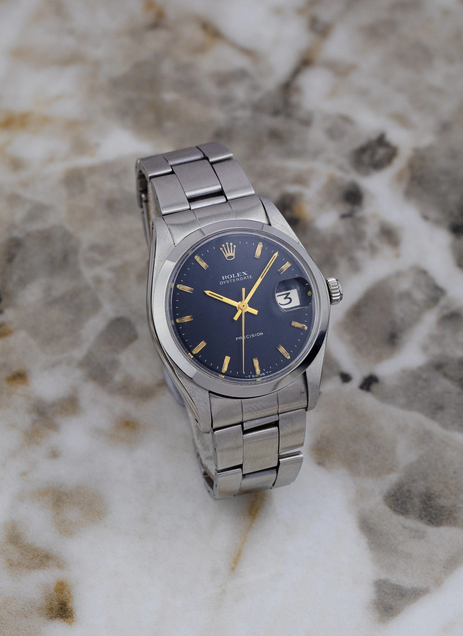 Rolex Oysterdate 6694 Black Dial