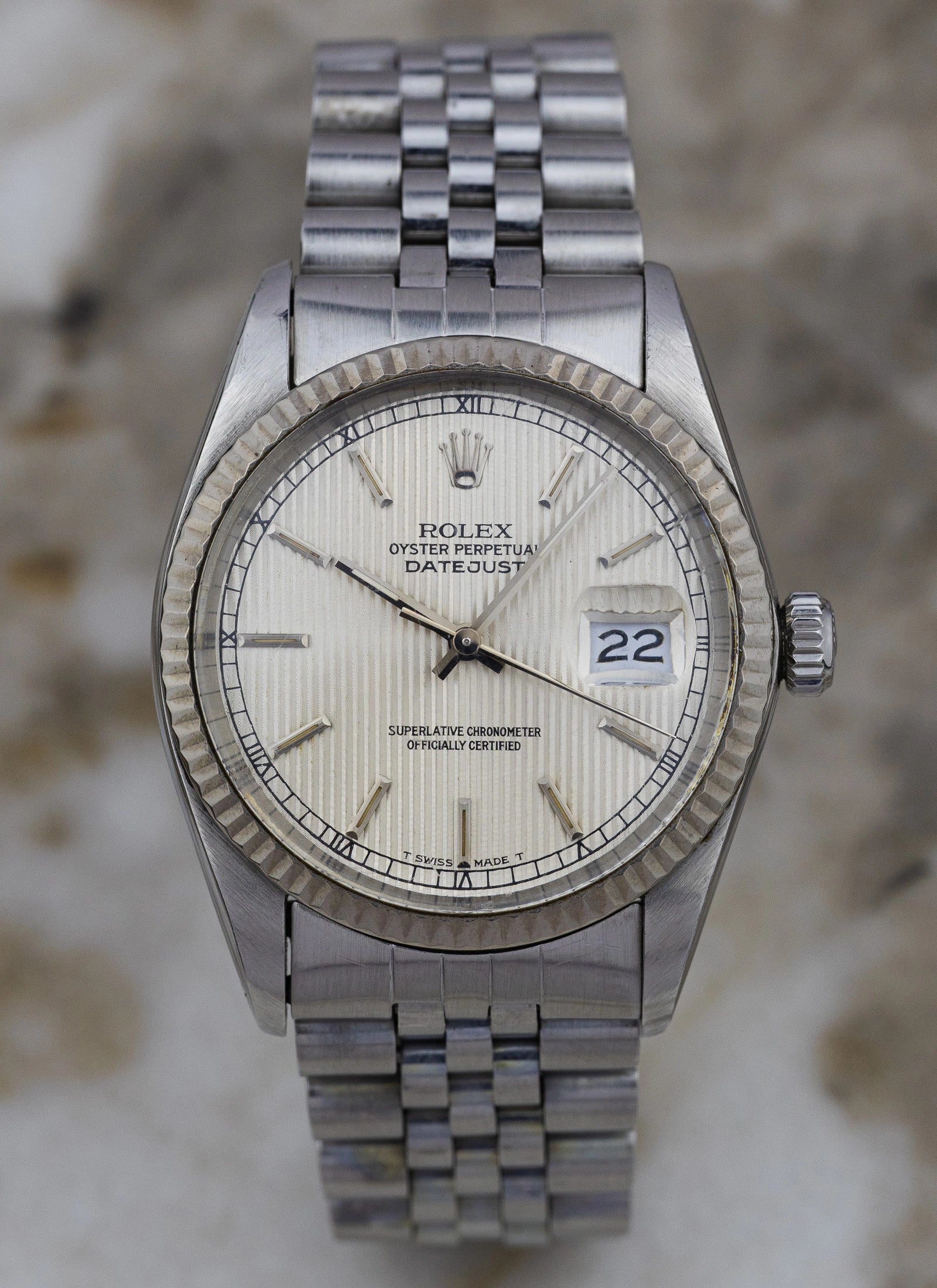 1984 Rolex Datejust Tapestry Dial 16014