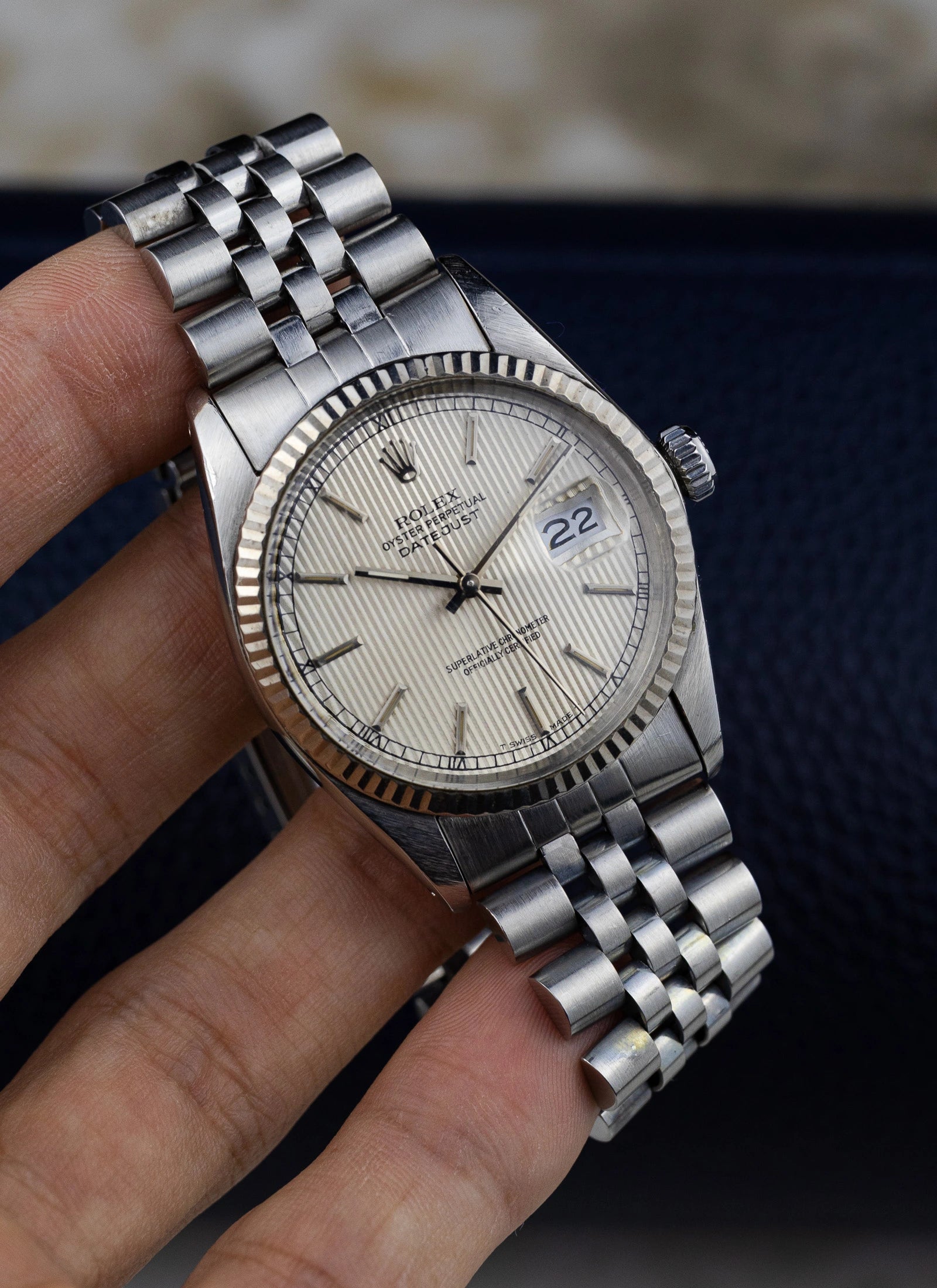 1984 Rolex Datejust Tapestry Dial 16014