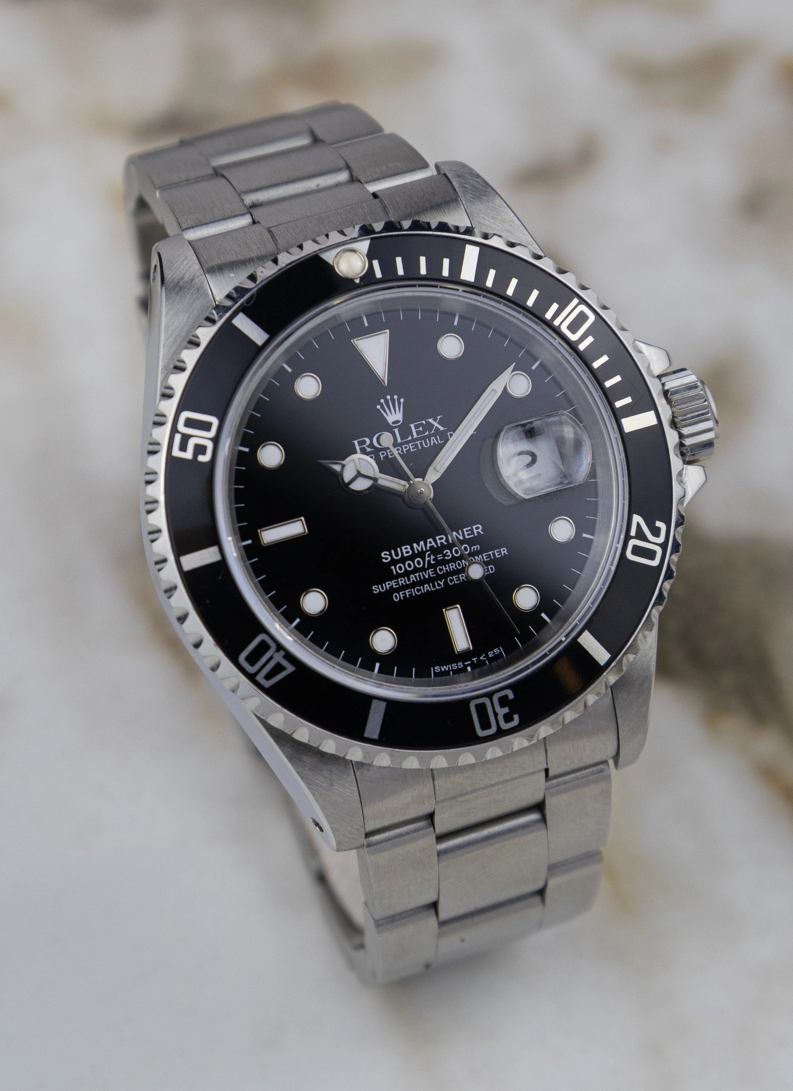 1990 Rolex Submariner 16610