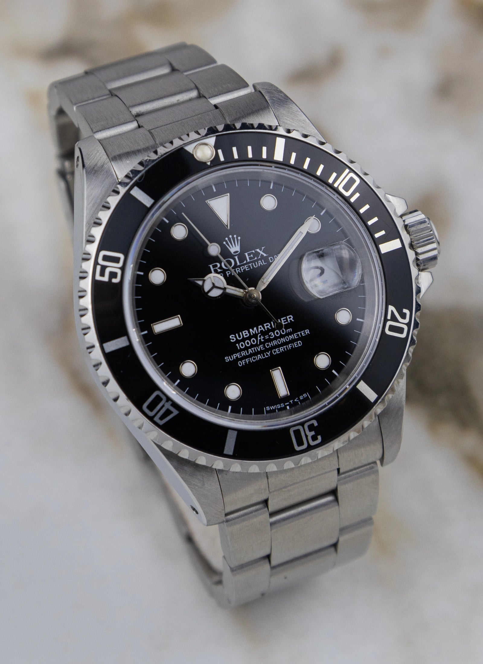 1990 Rolex Submariner 16610