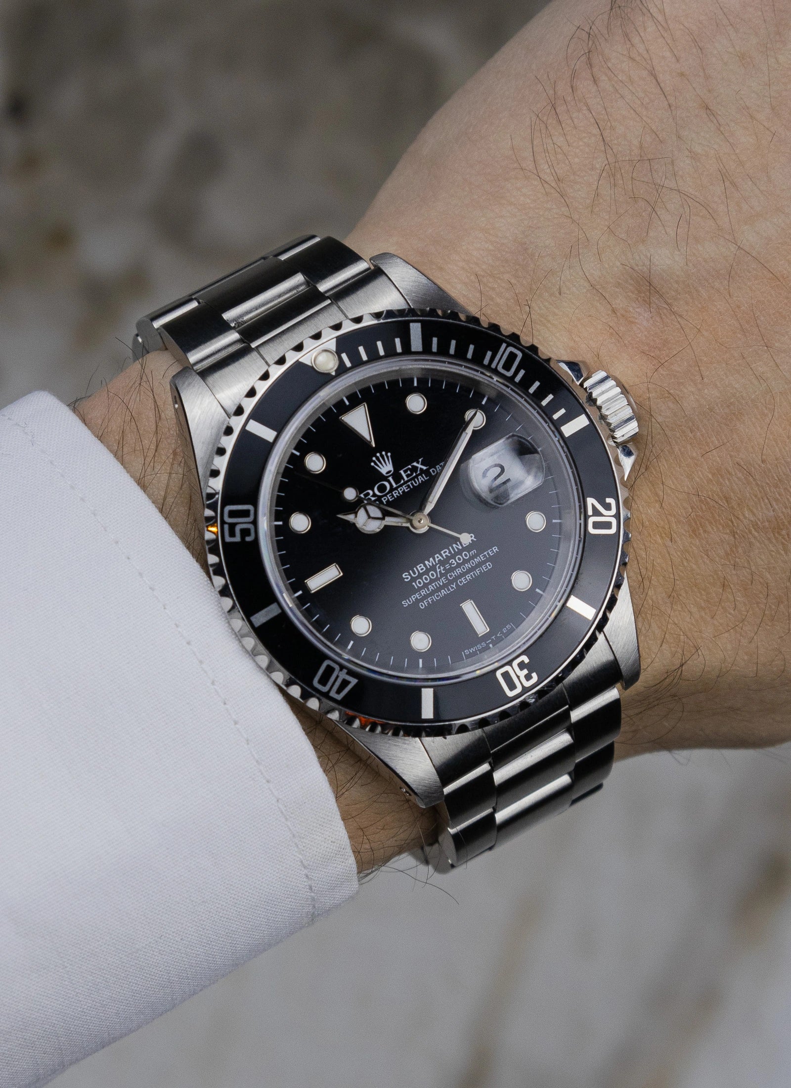 1990 Rolex Submariner 16610