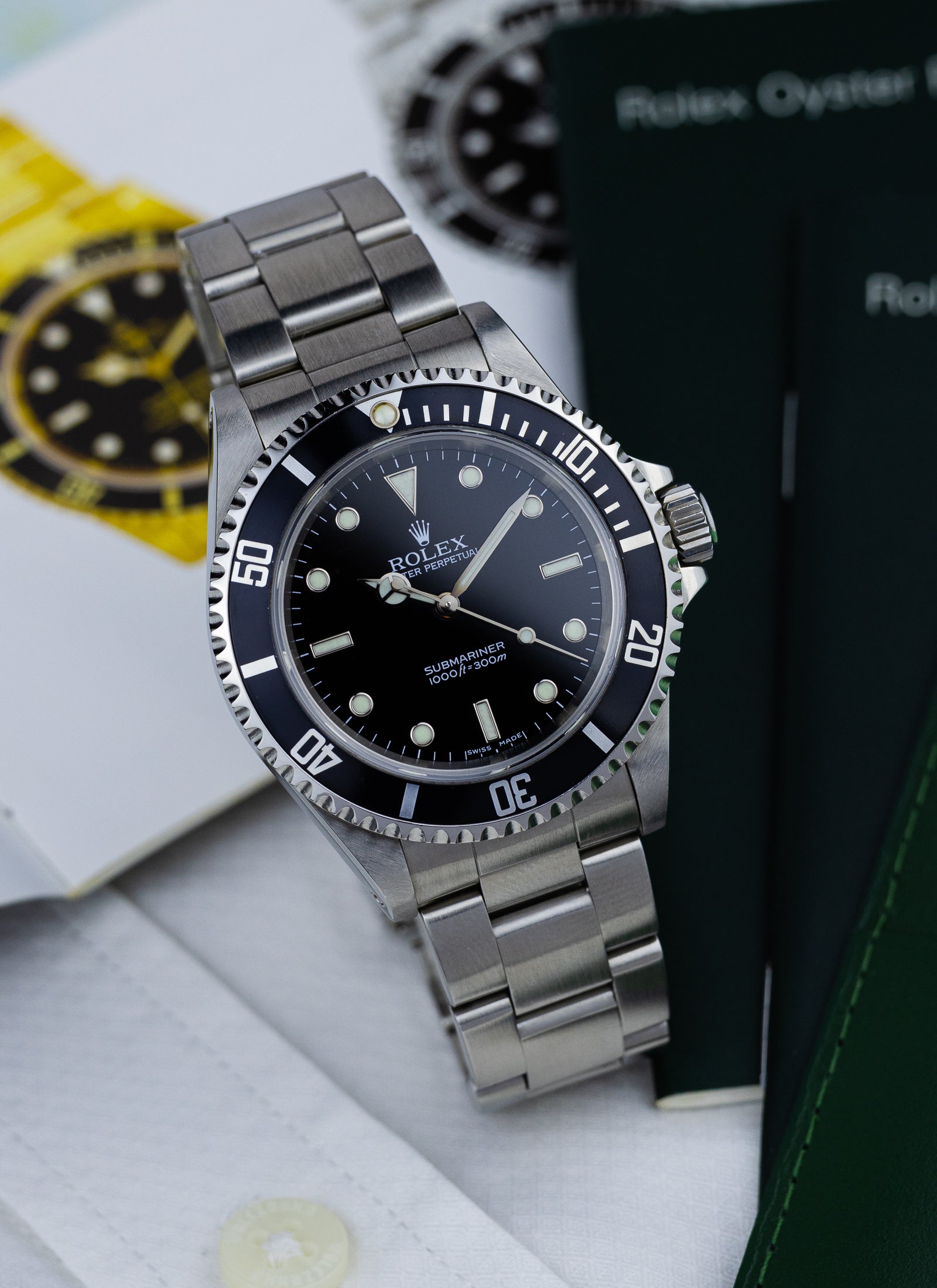 2006 Rolex Submariner No-date 14060M Full Set