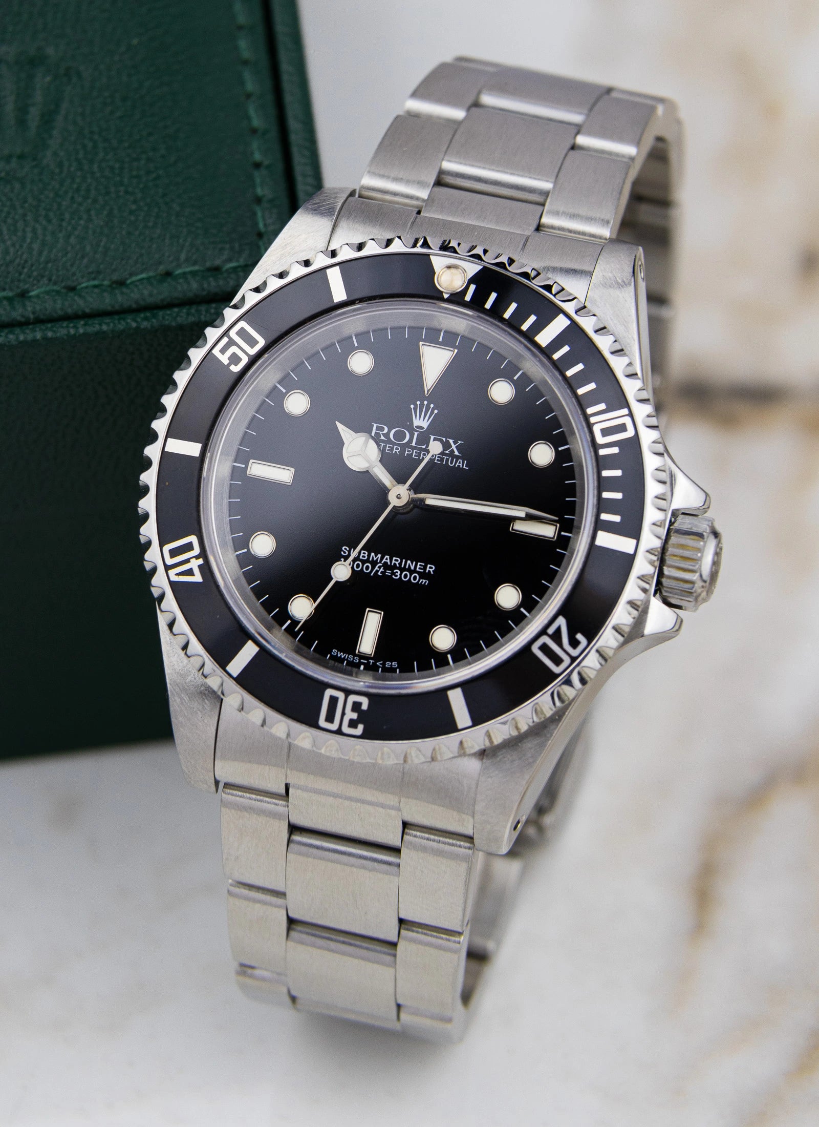 1991 Rolex Submariner No Date 14060 Full Set