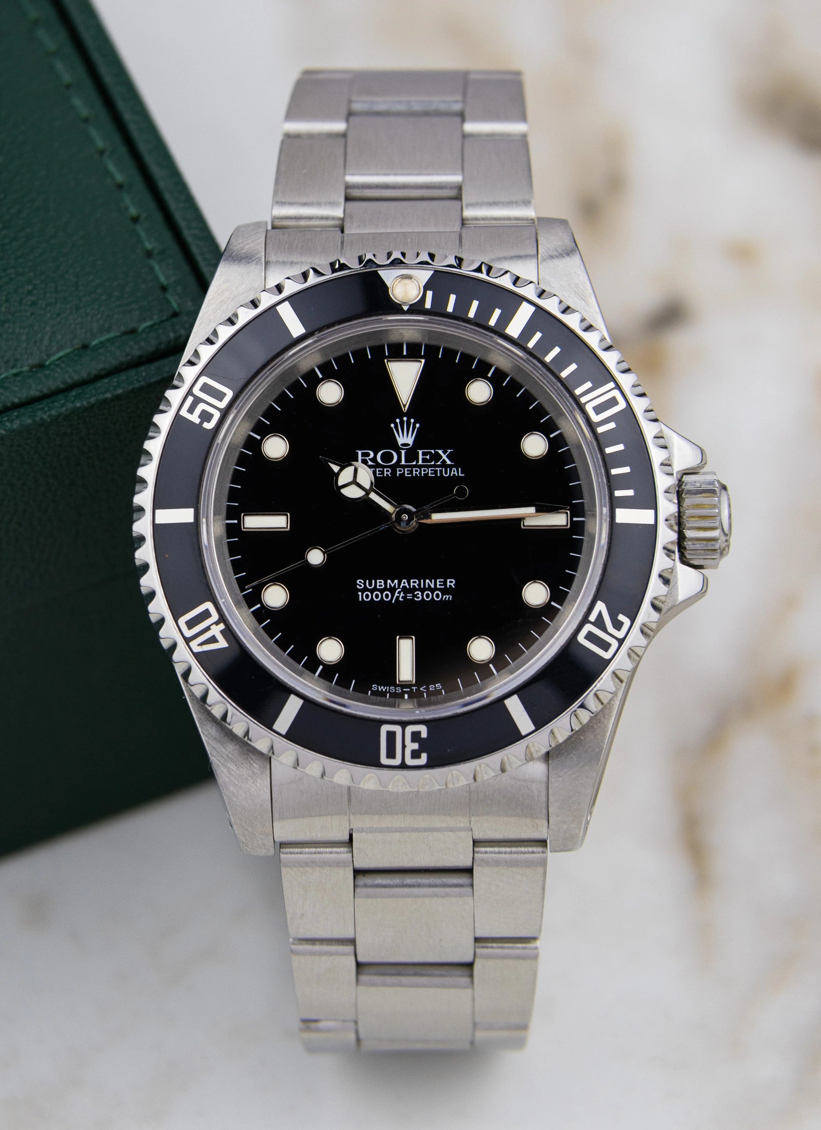 1991 Rolex Submariner No Date 14060 Full Set