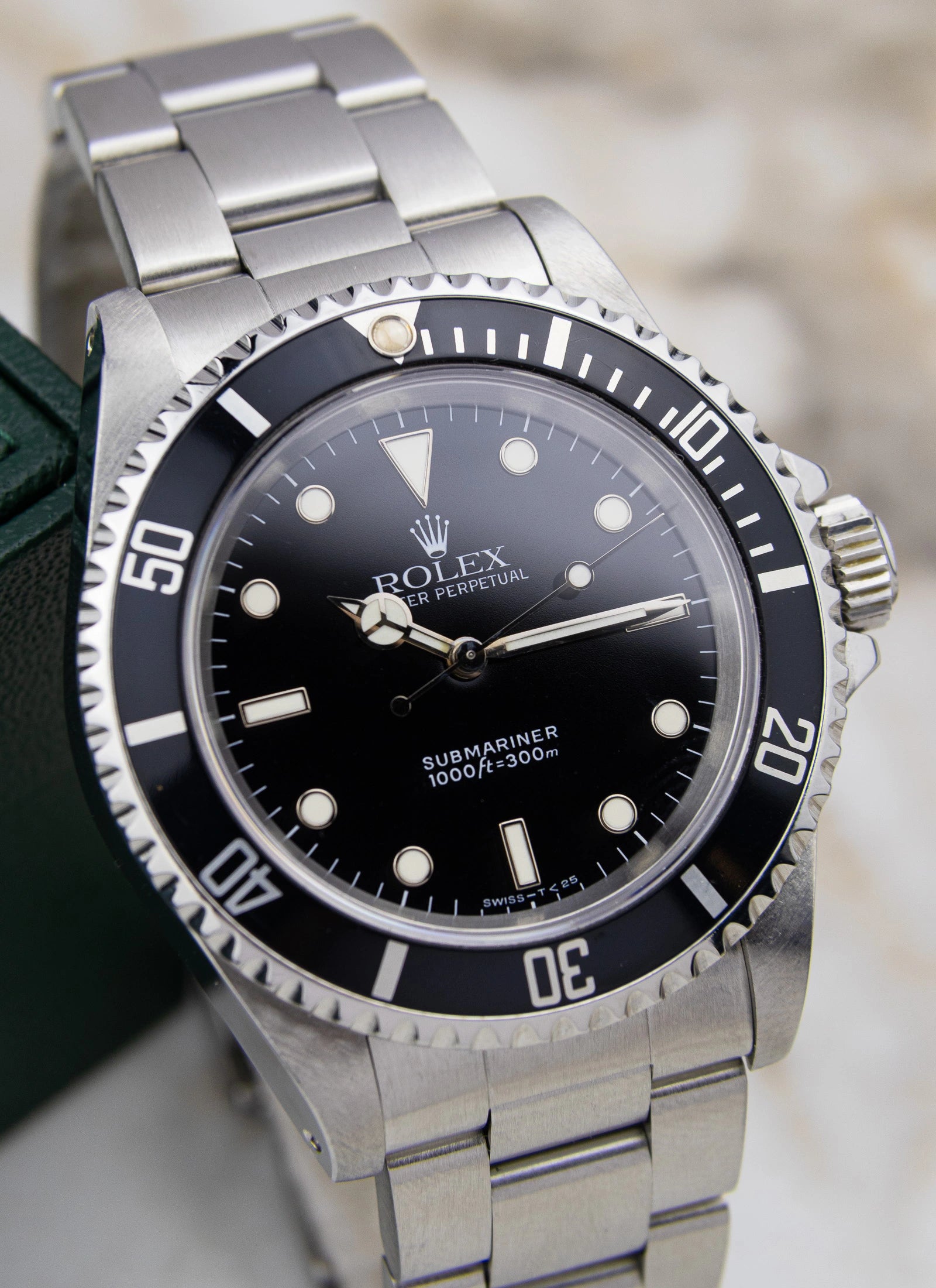 1991 Rolex Submariner No Date 14060 Full Set