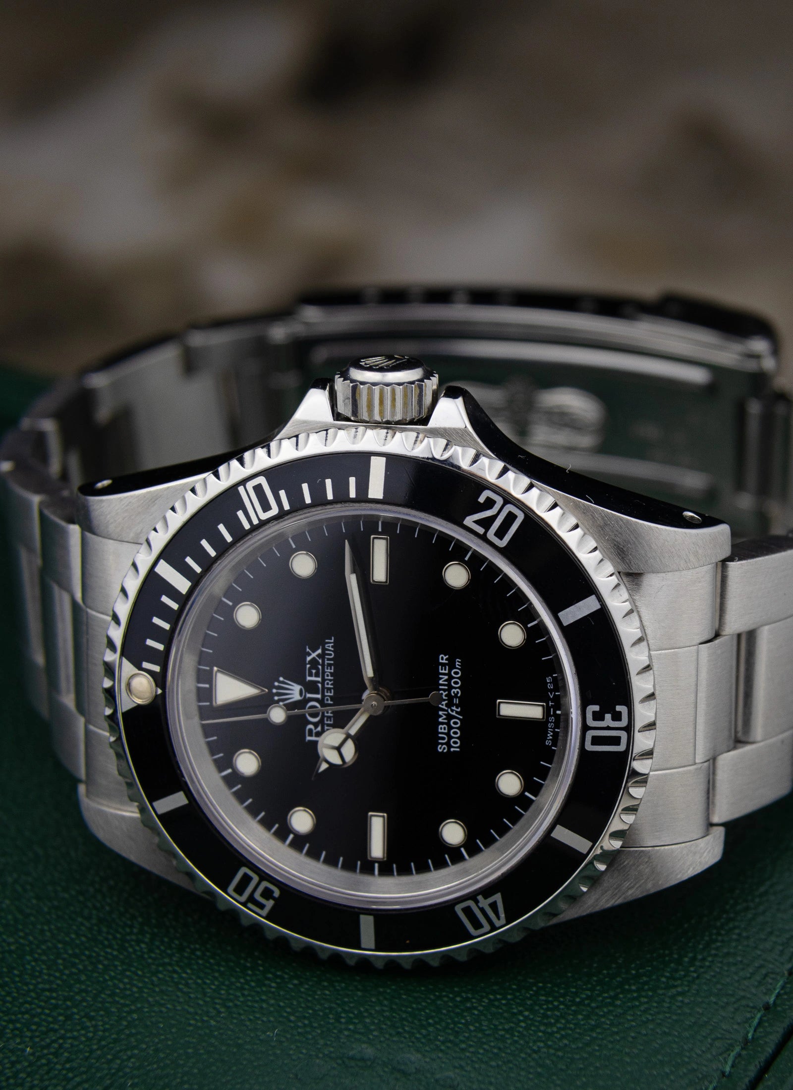 1991 Rolex Submariner No Date 14060 Full Set