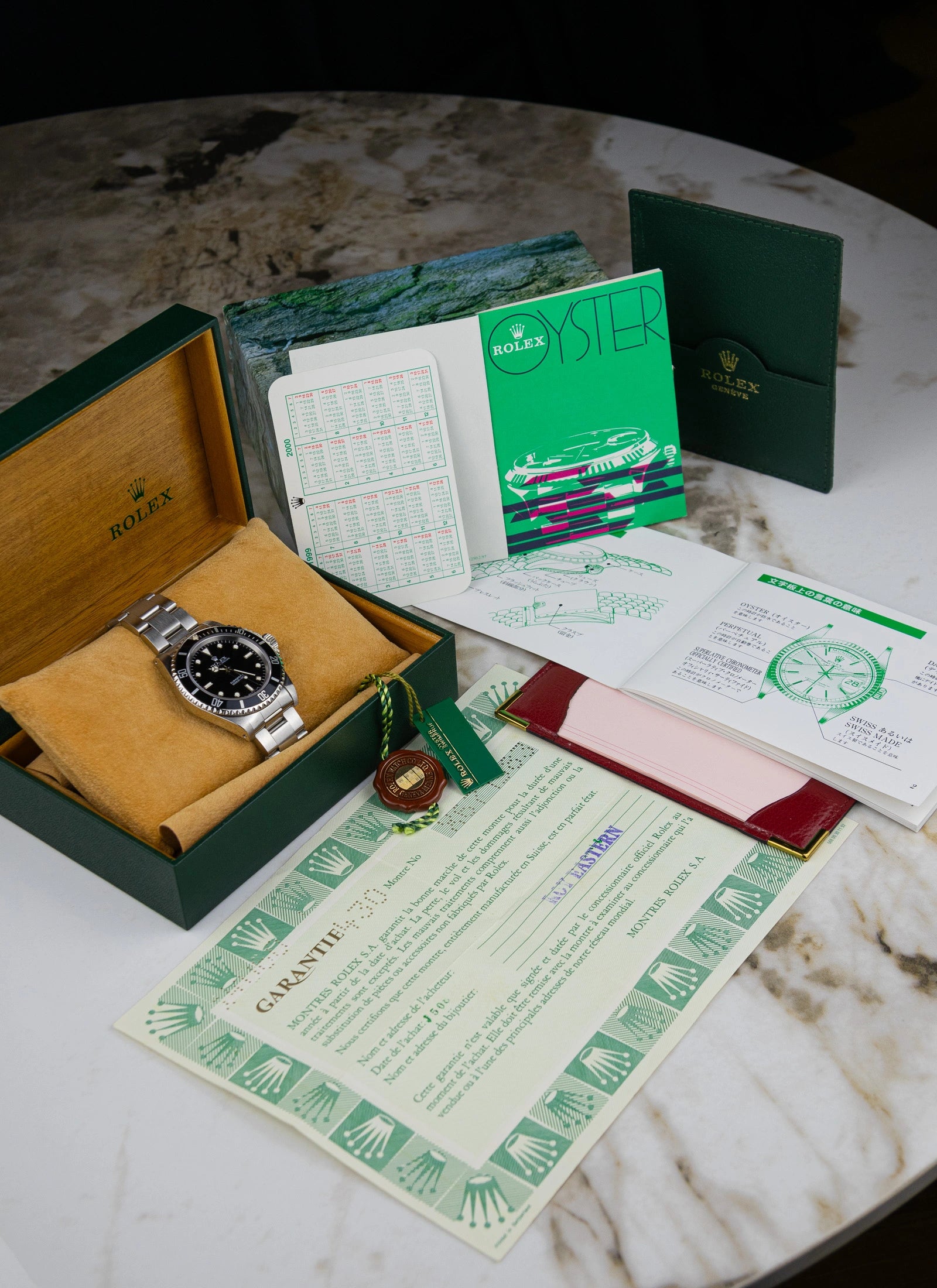 1991 Rolex Submariner No Date 14060 Full Set