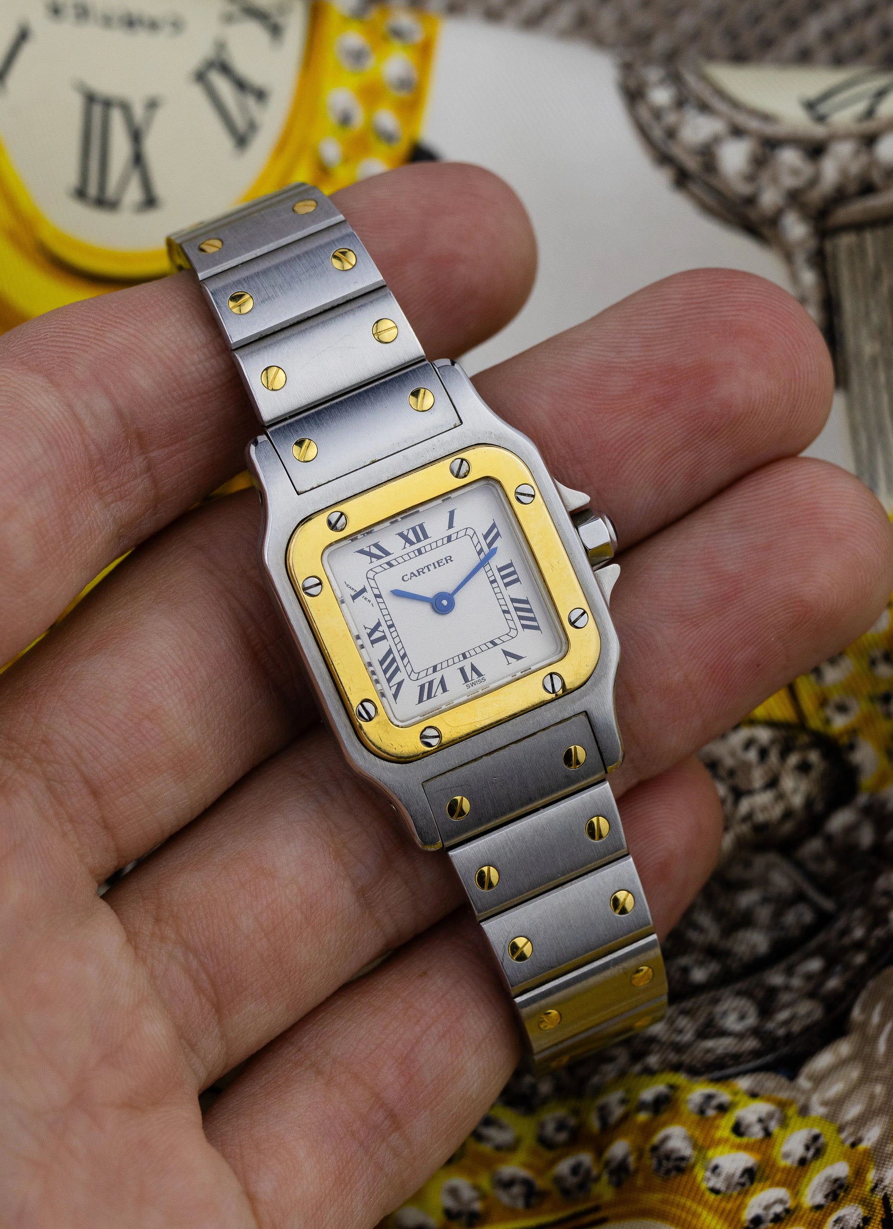 1990s Lady Cartier Santos Galbee 1567