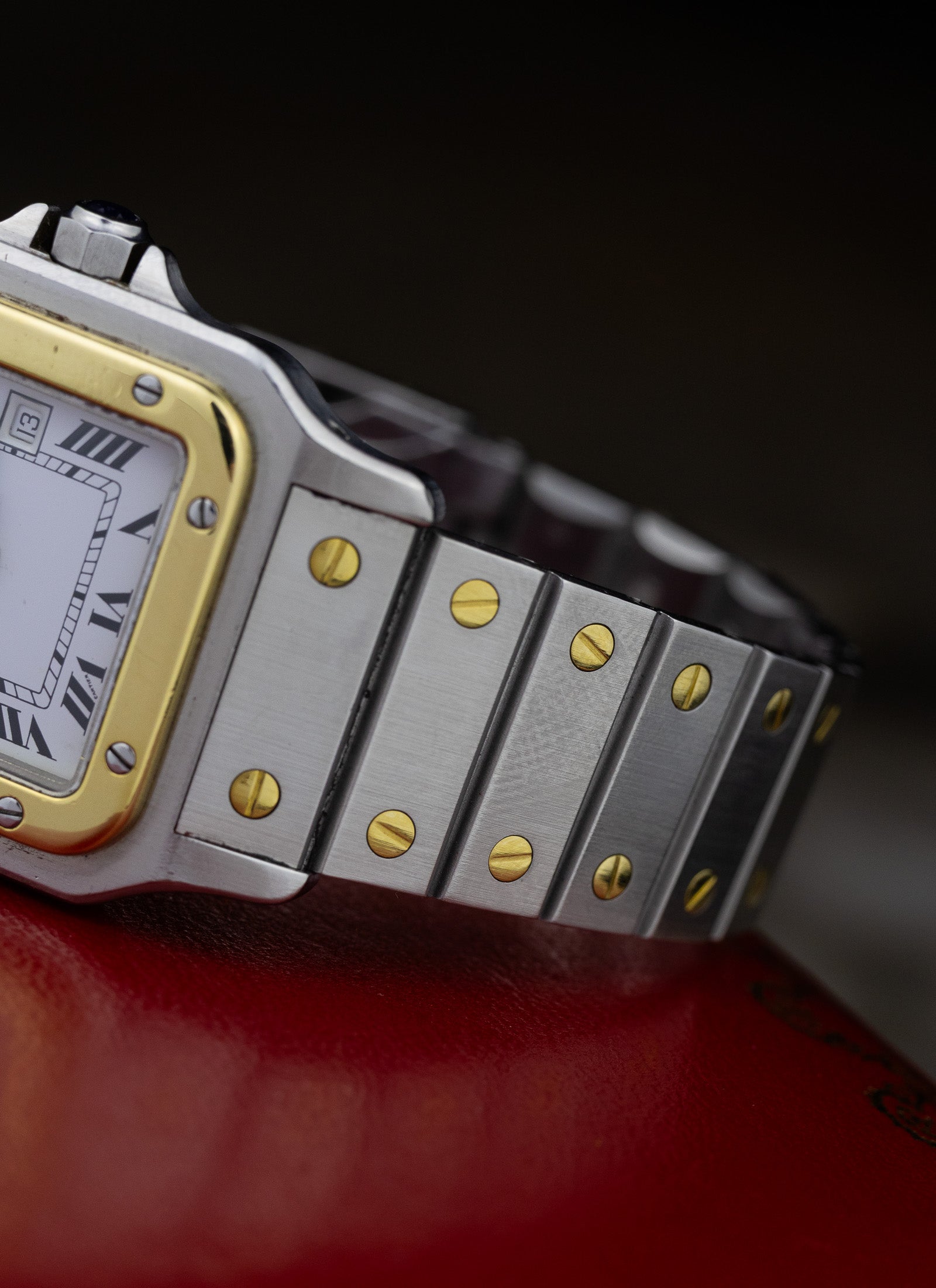 1990s Cartier Santos Caree Automatique Box