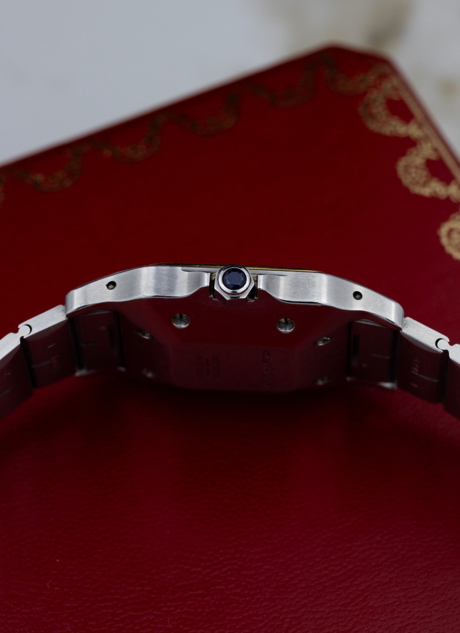 1990s Cartier Santos Caree Automatique Box