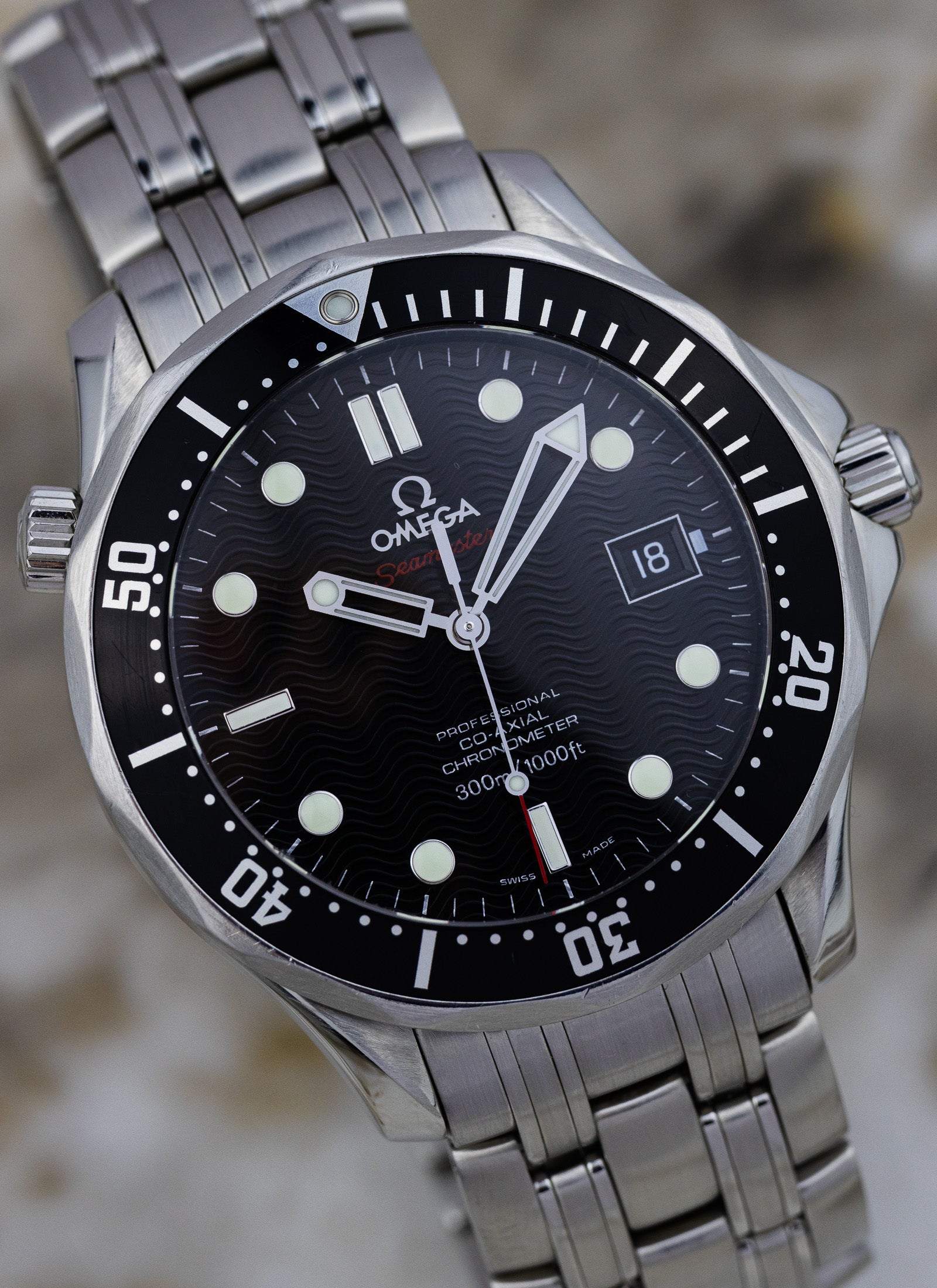 2000s Omega Seamaster 300m 212.30.41.20.01.002 cal. 2500 Serviced