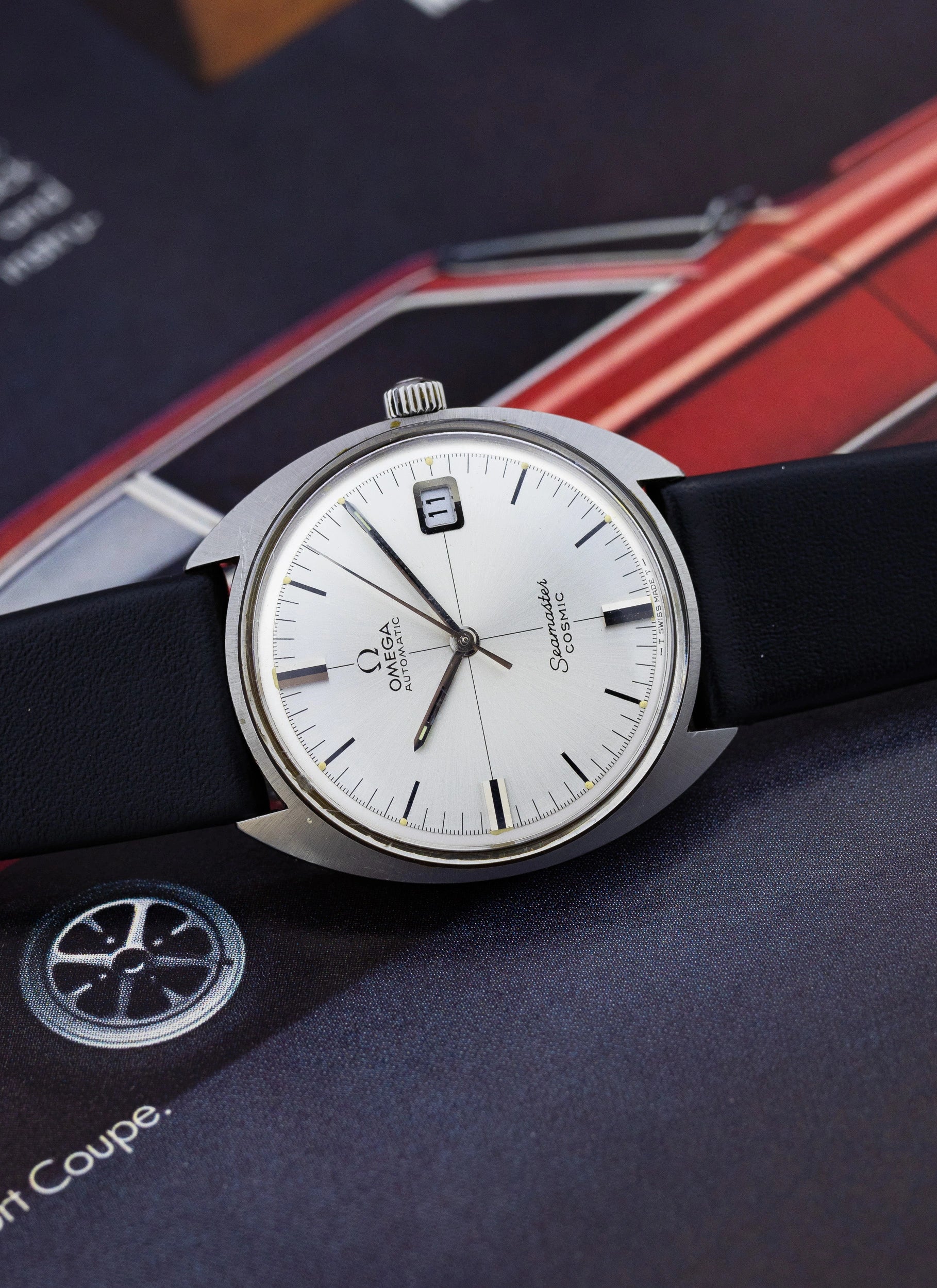 1960s Omega Seamaster Cosmic Cross-Hair Dial 166.026 cal. 552