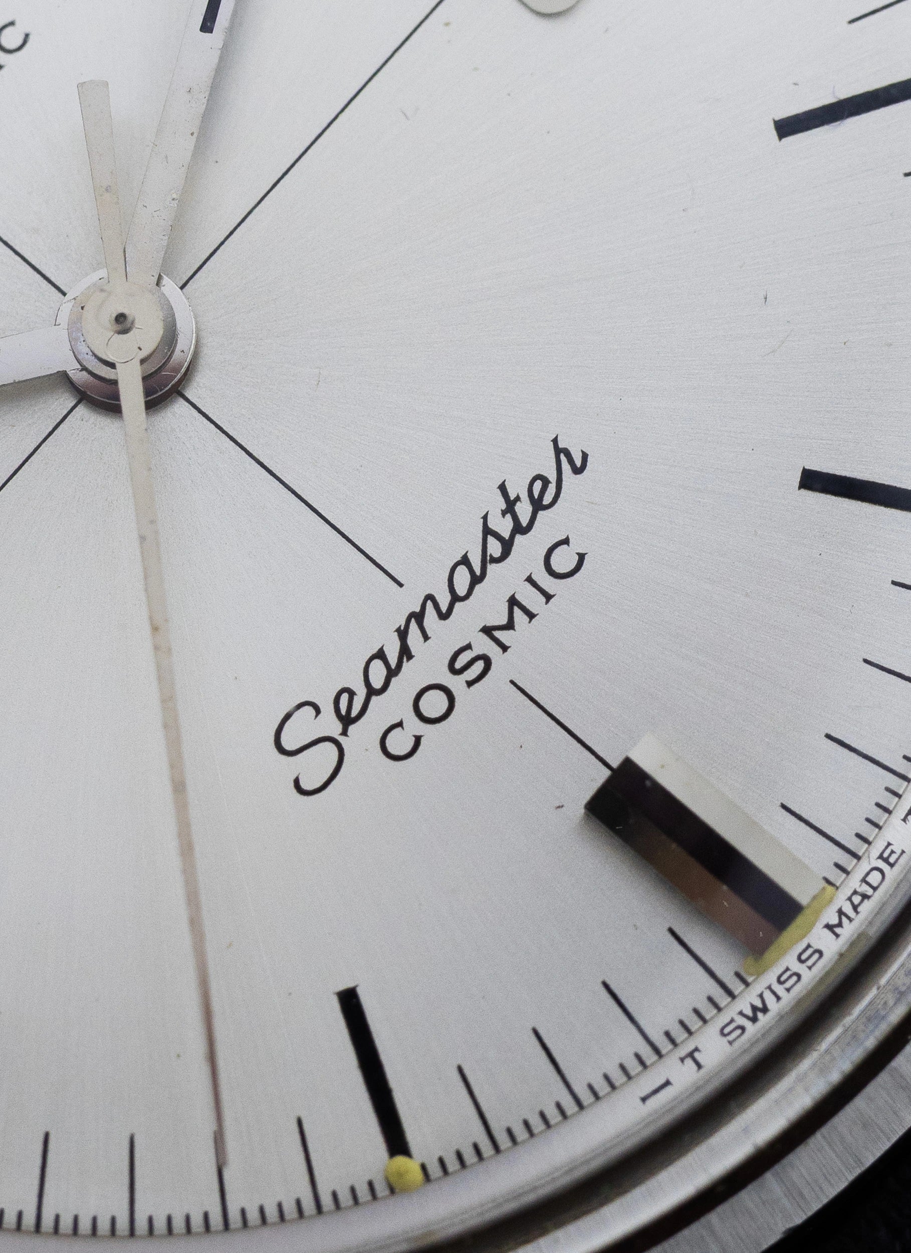 1960s Omega Seamaster Cosmic Cross-Hair Dial 166.026 cal. 552