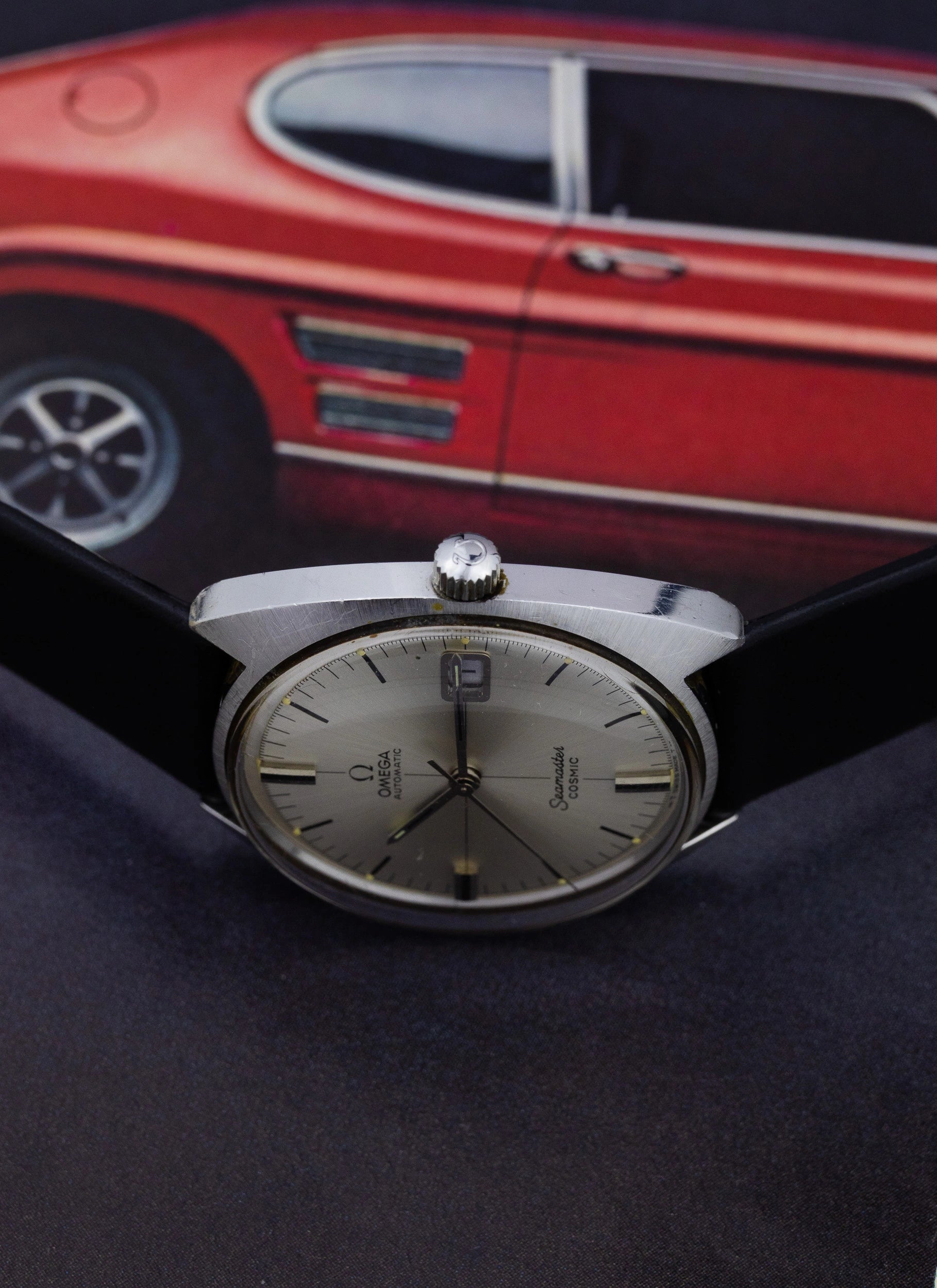 1960s Omega Seamaster Cosmic Cross-Hair Dial 166.026 cal. 552