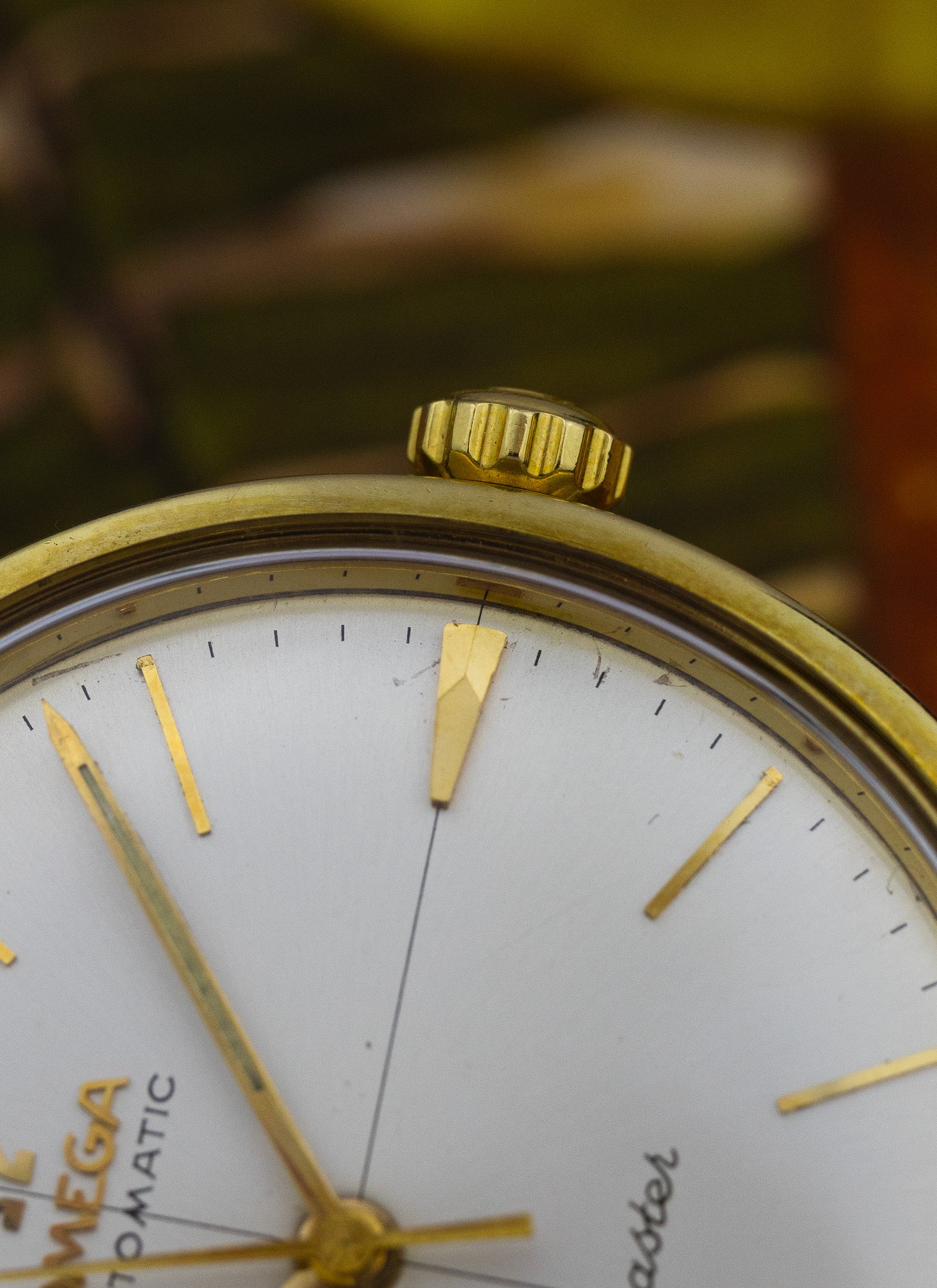 1959 14K Omega Seamaster Crosshair Dial 14745 SC-1 cal. 552 Serviced Box