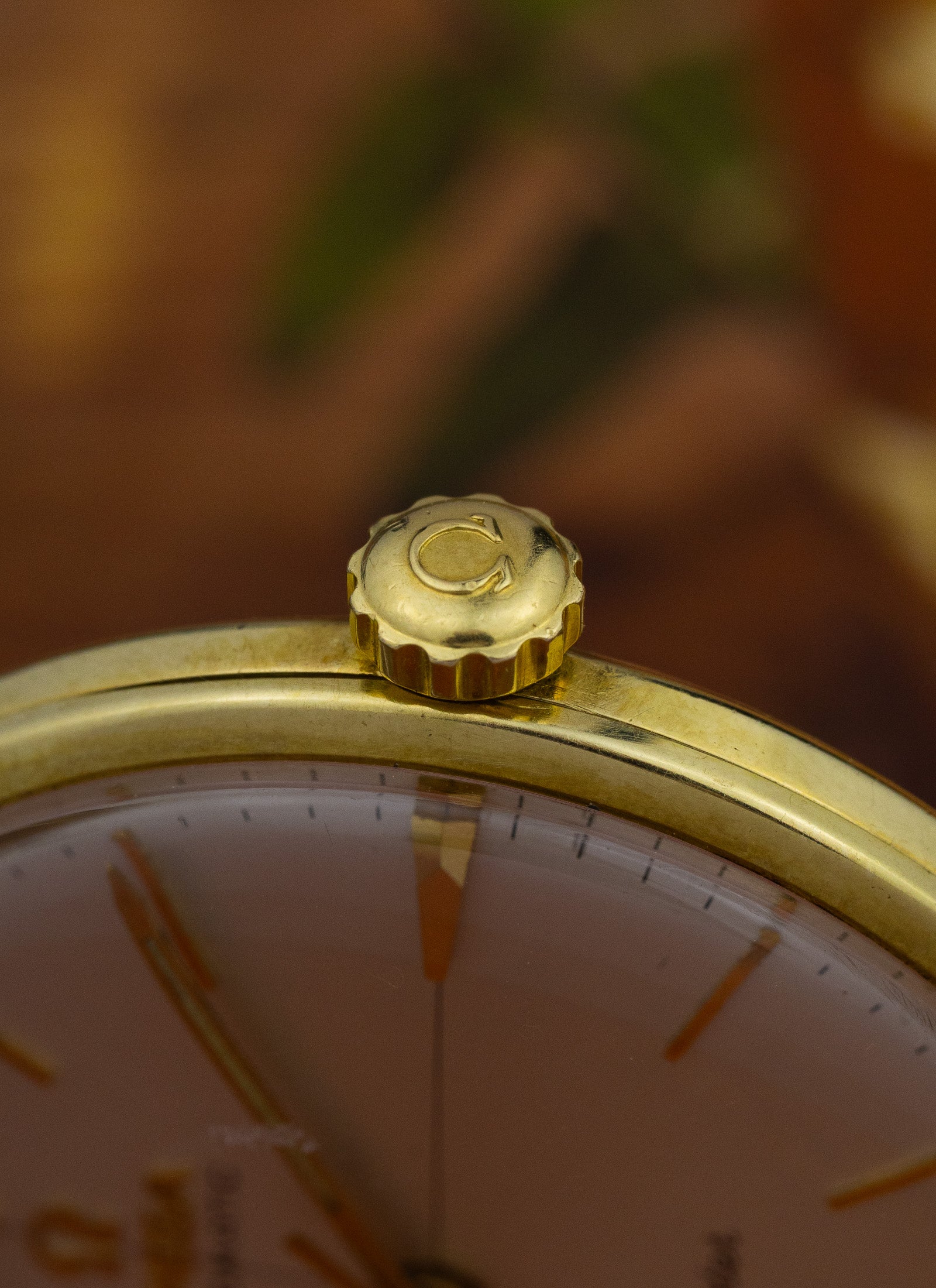 1959 14K Omega Seamaster Crosshair Dial 14745 SC-1 cal. 552 Serviced Box