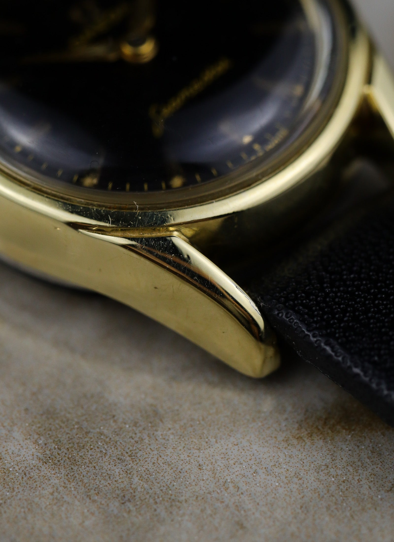 1958 Lady Omega Seamaster Black Dial 2967-3/2968 cal. 244 Serviced