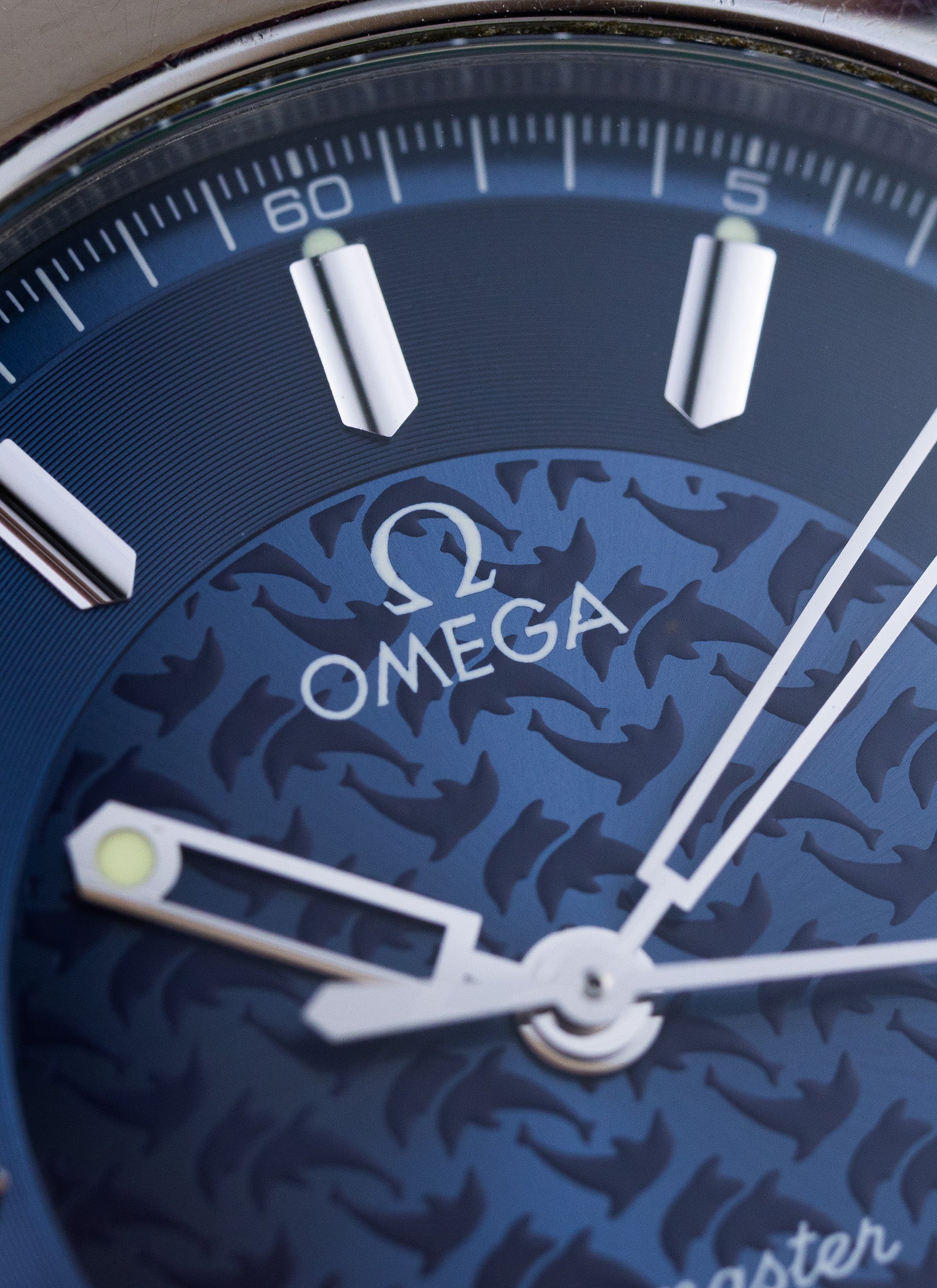 1999 Omega Seamaster 120m Jacques Mayol 2500.80 Full Set