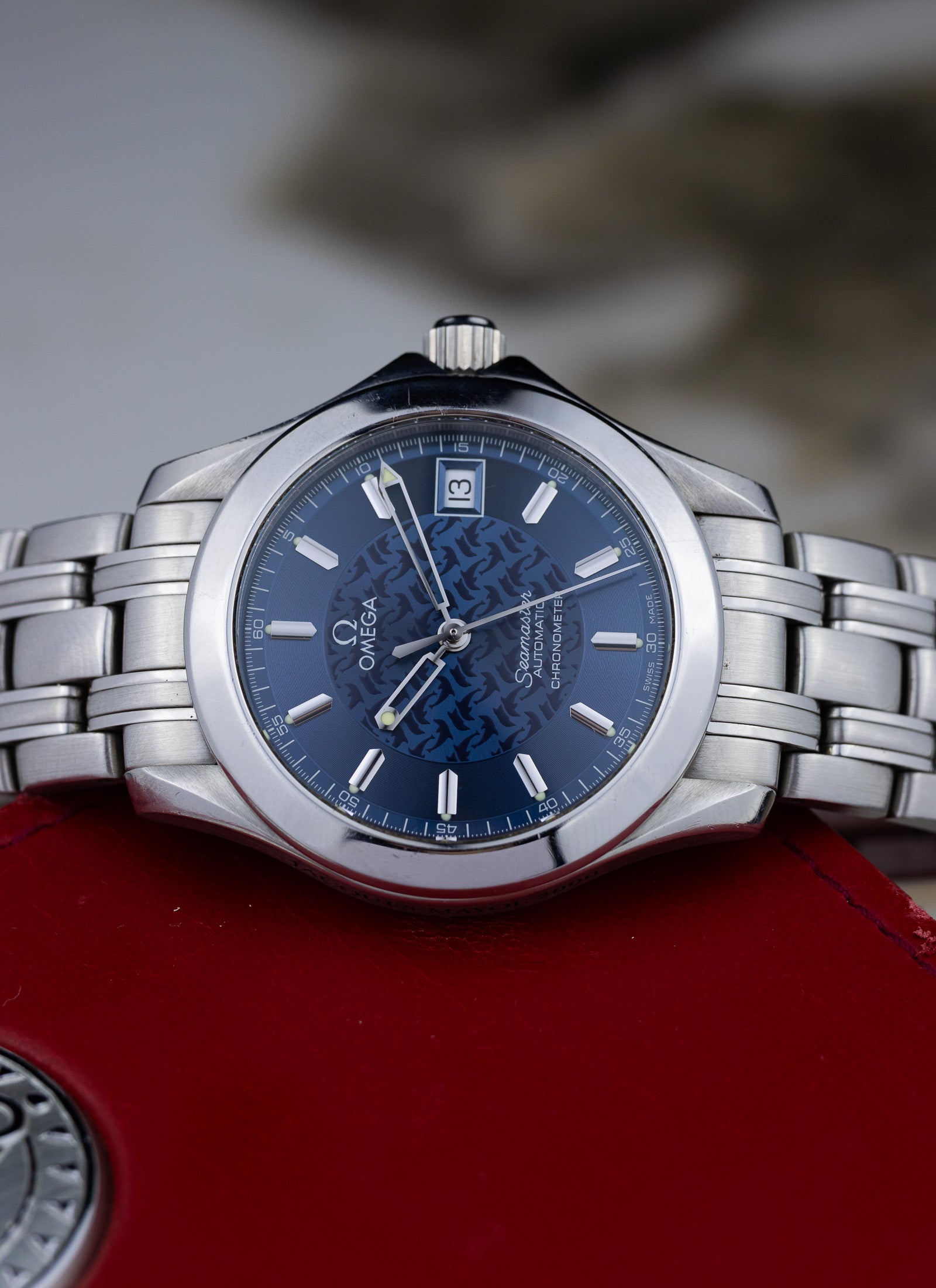 1999 Omega Seamaster 120m Jacques Mayol 2500.80 Full Set