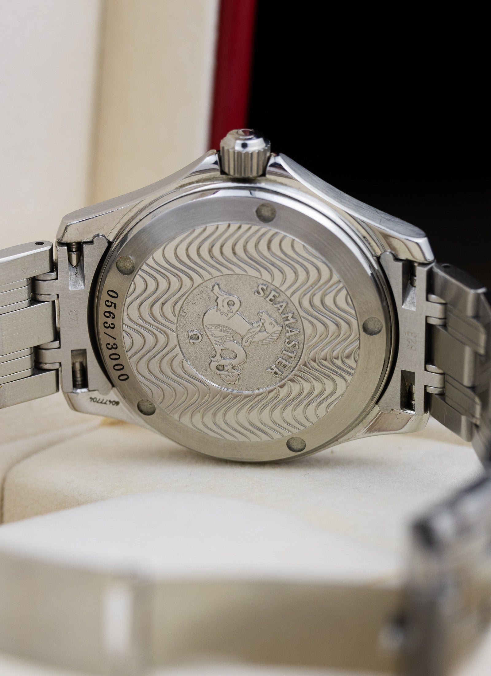 1999 Omega Seamaster 120m Jacques Mayol 2500.80 Full Set