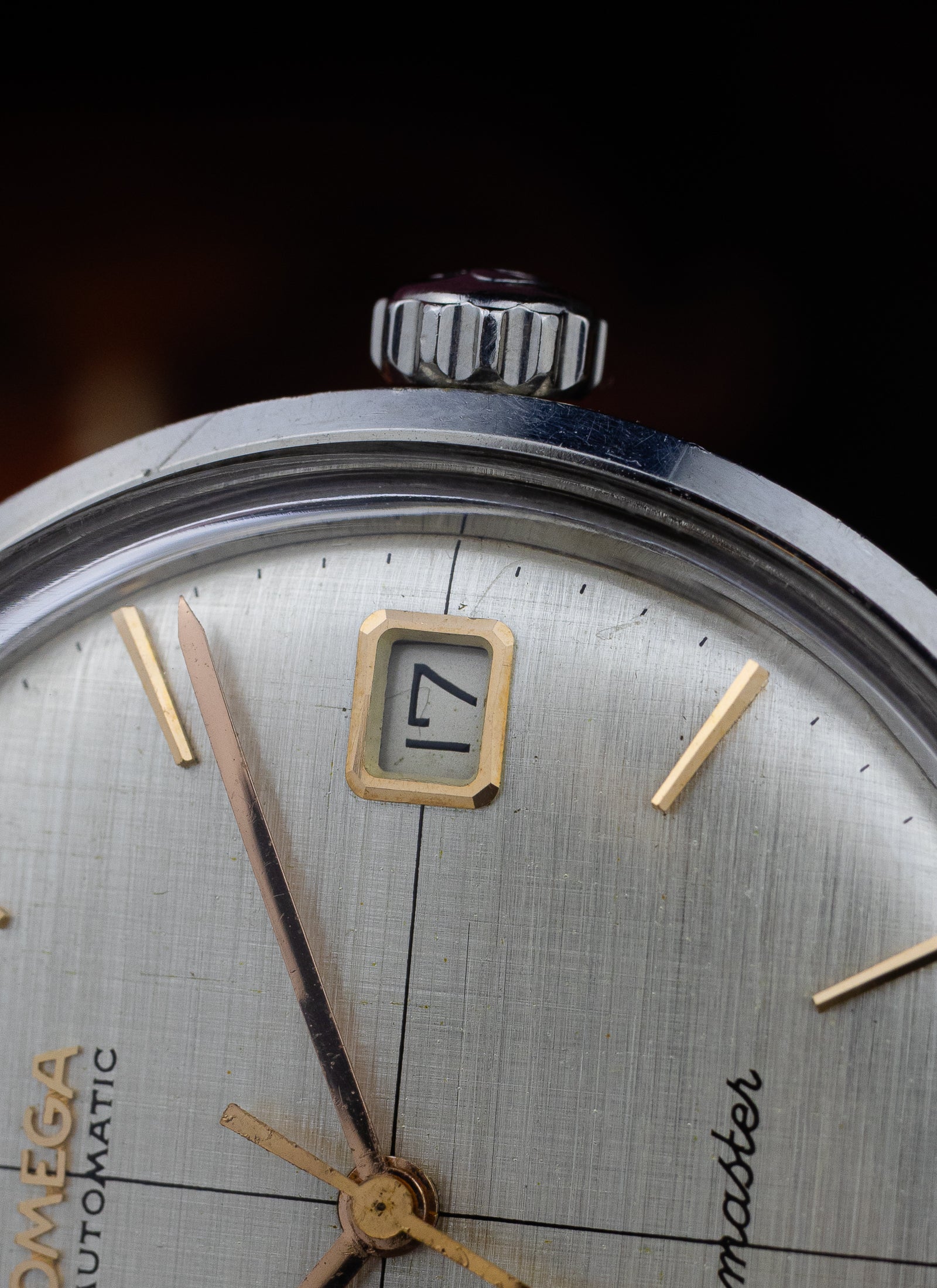 1963 Omega Seamaster Crosshair Linen Dial 14730 1 SC cal. 562 Serviced