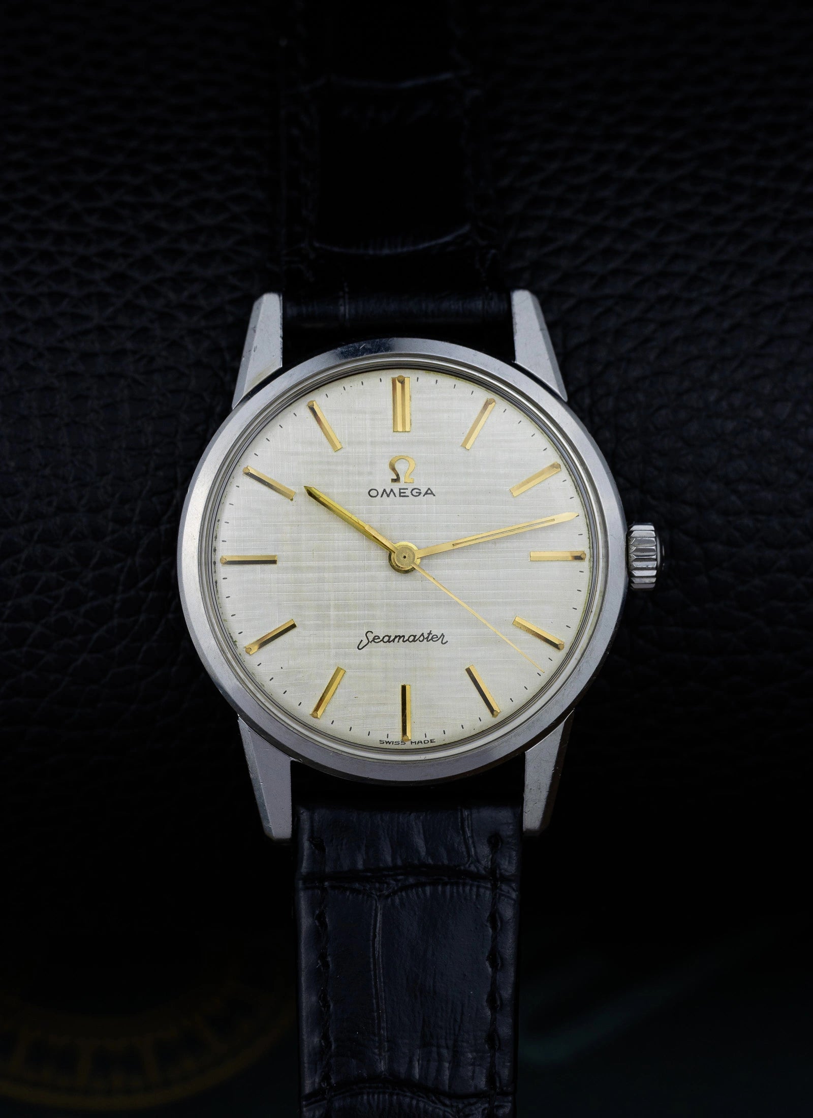 1961 Omega Seamaster Linen Dial 14390-61-SC cal. 285 Serviced