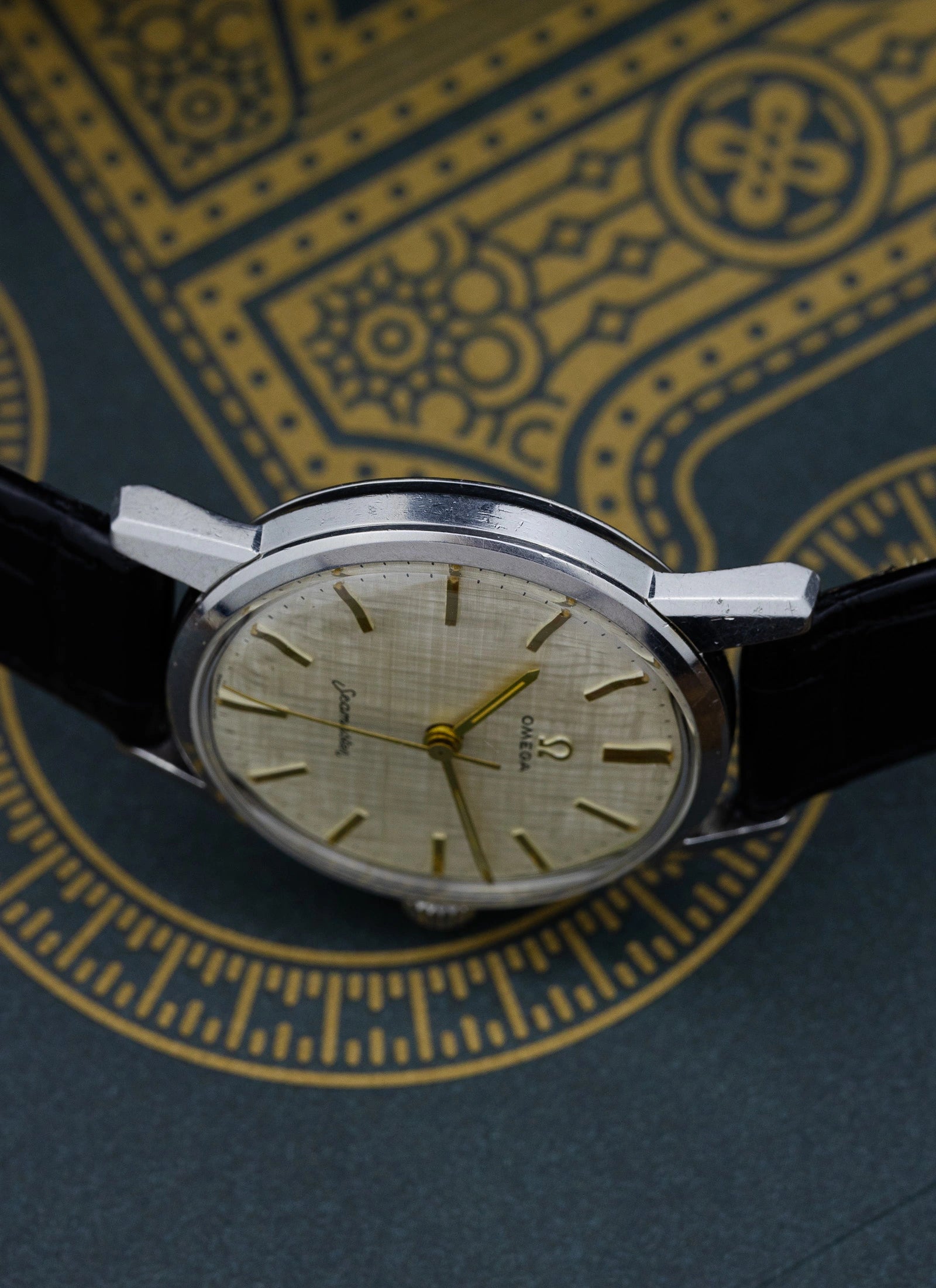 1961 Omega Seamaster Linen Dial 14390-61-SC cal. 285 Serviced