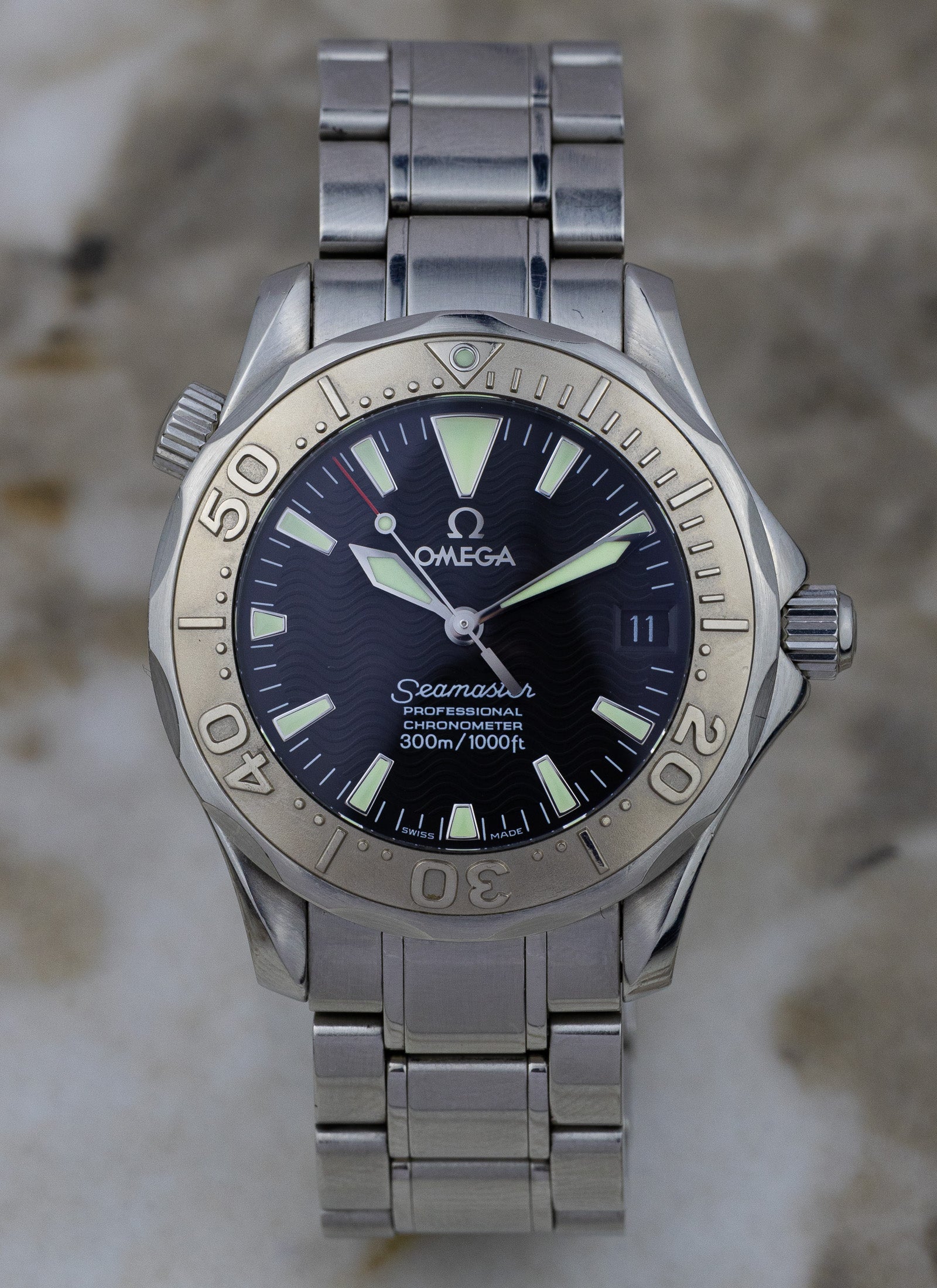 2006 Omega Seamaster 300m Midsize 18K/SS 2236.50