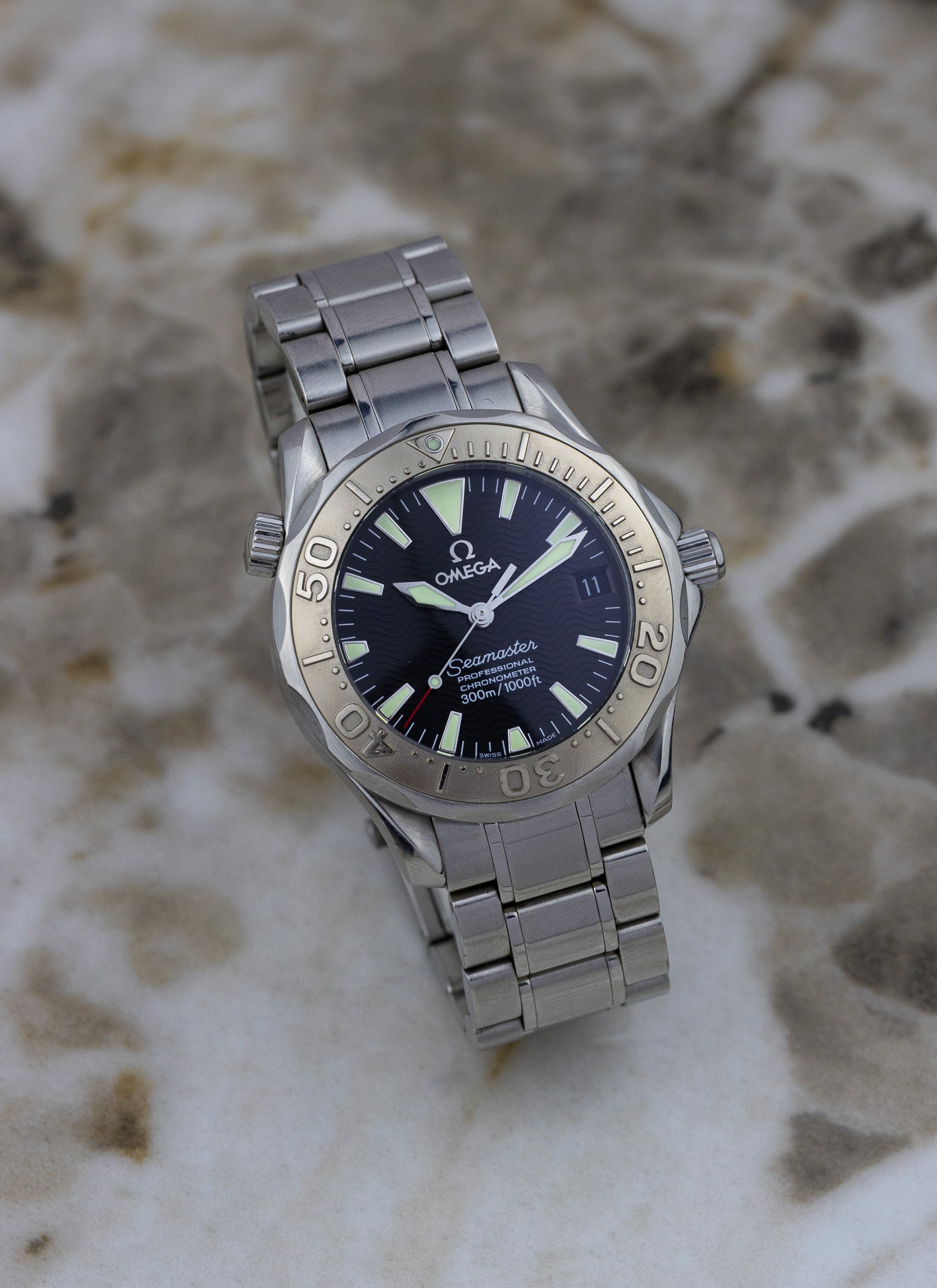 2006 Omega Seamaster 300m Midsize 18K/SS 2236.50