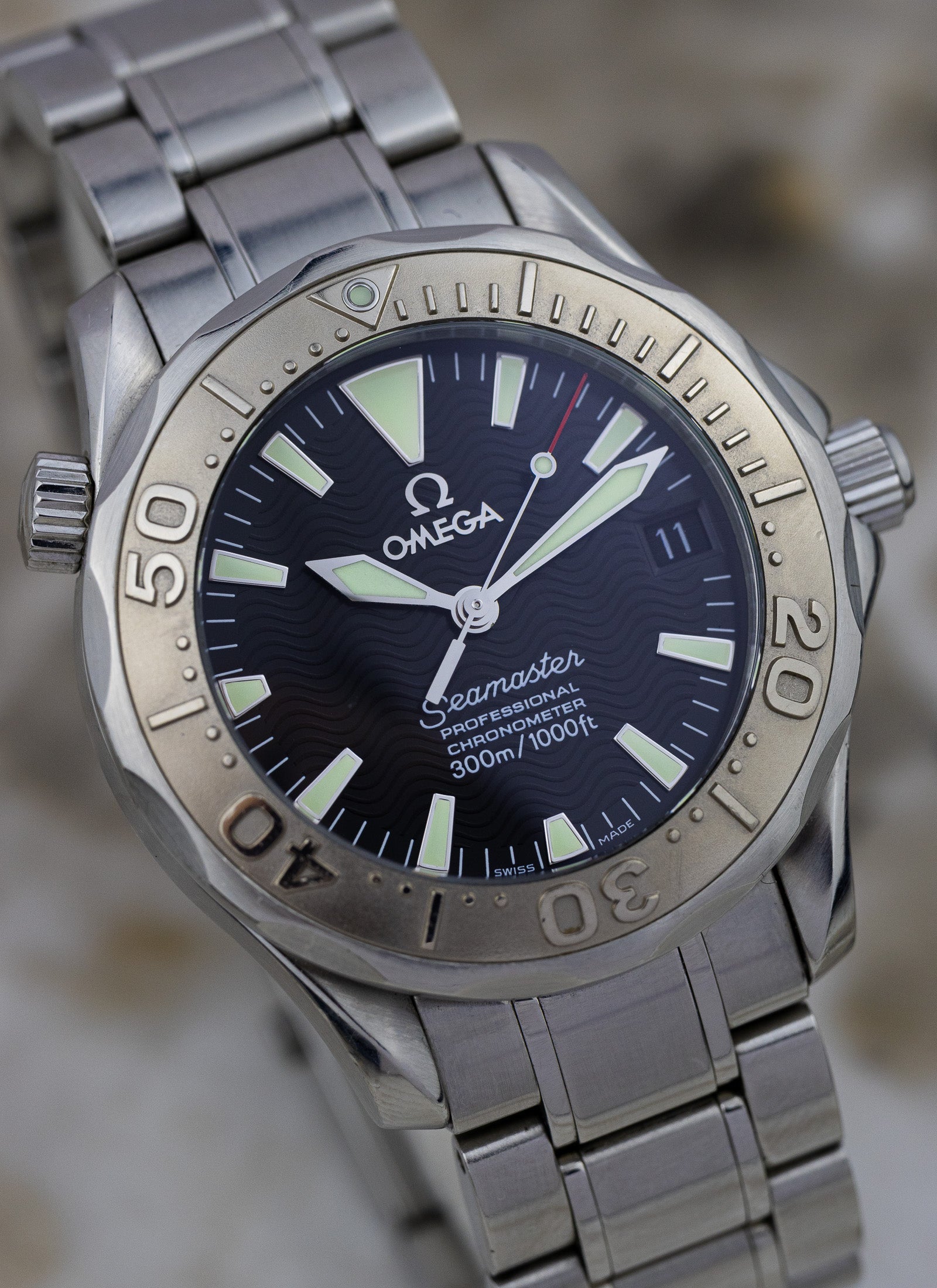 2006 Omega Seamaster 300m Midsize 18K/SS 2236.50