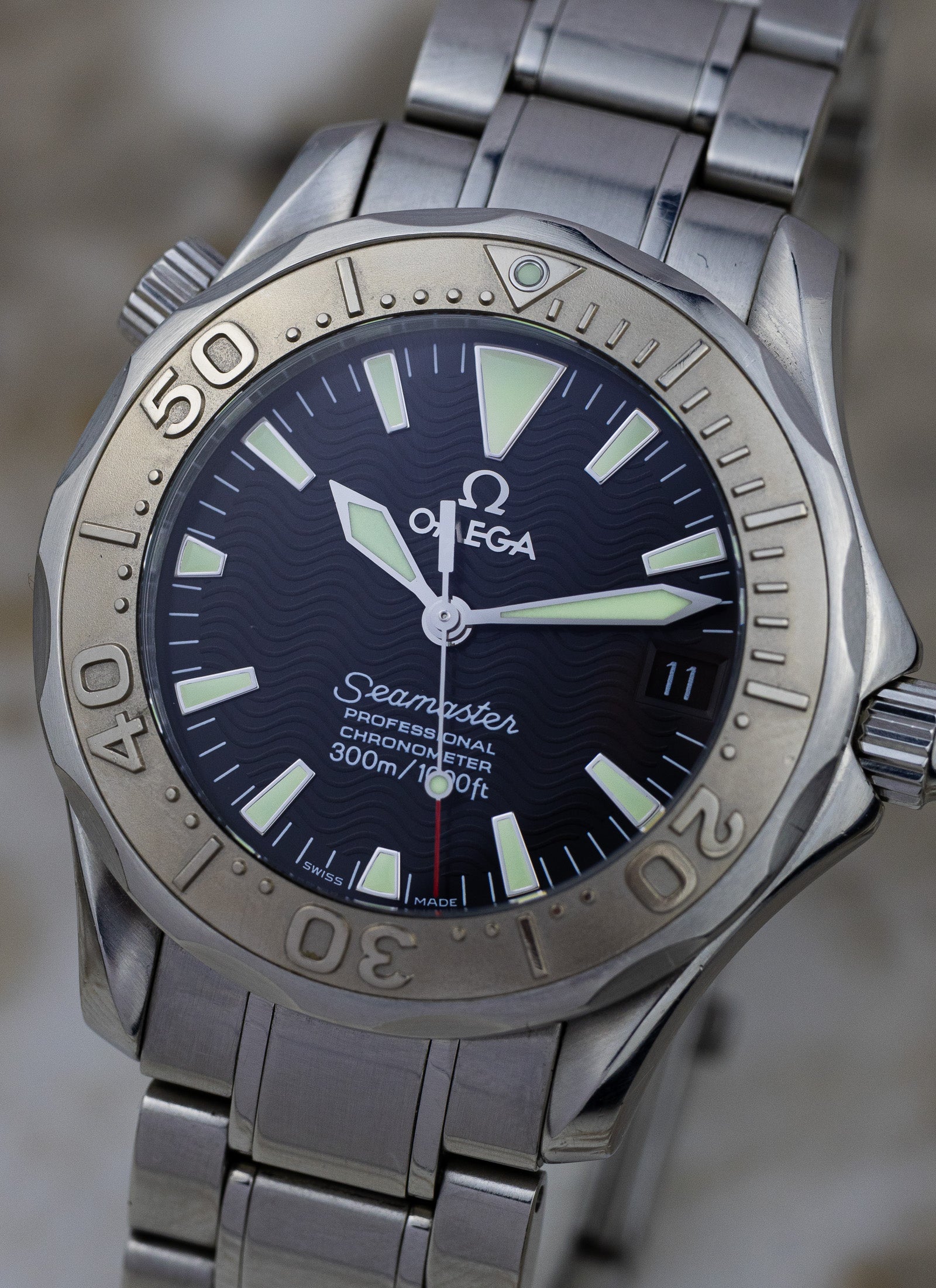 2006 Omega Seamaster 300m Midsize 18K/SS 2236.50