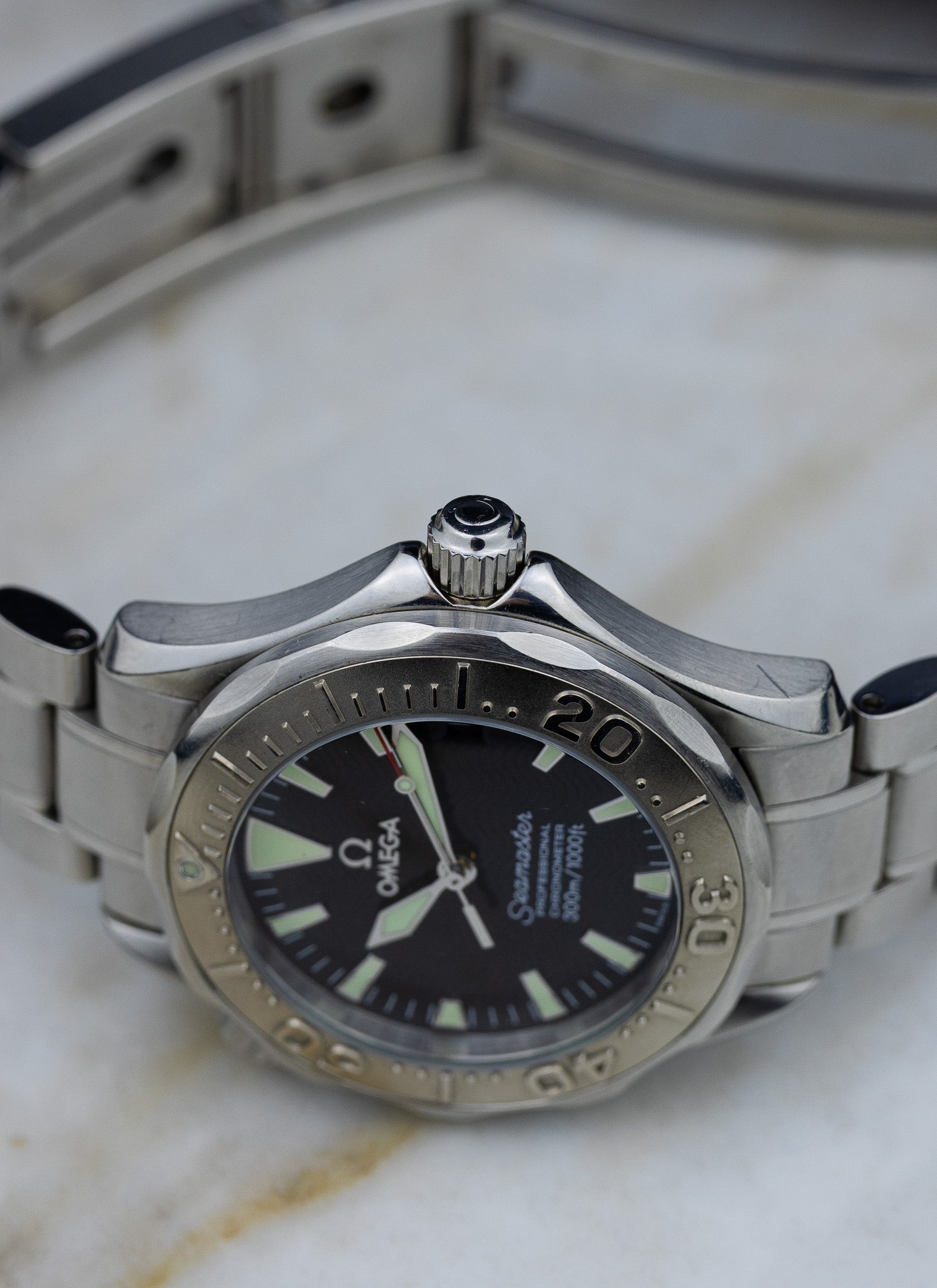 2006 Omega Seamaster 300m Midsize 18K/SS 2236.50