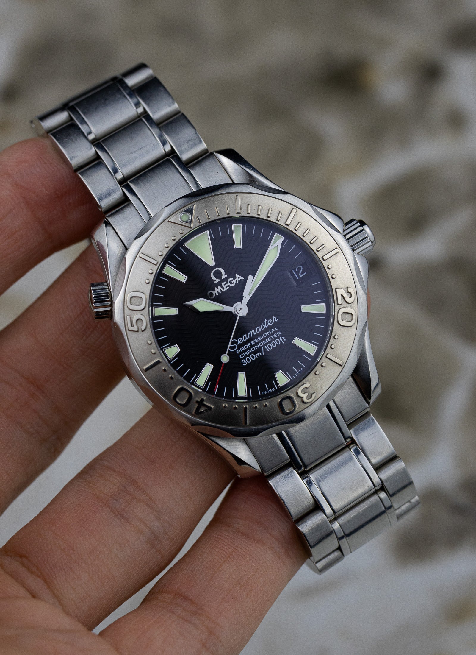 2006 Omega Seamaster 300m Midsize 18K/SS 2236.50