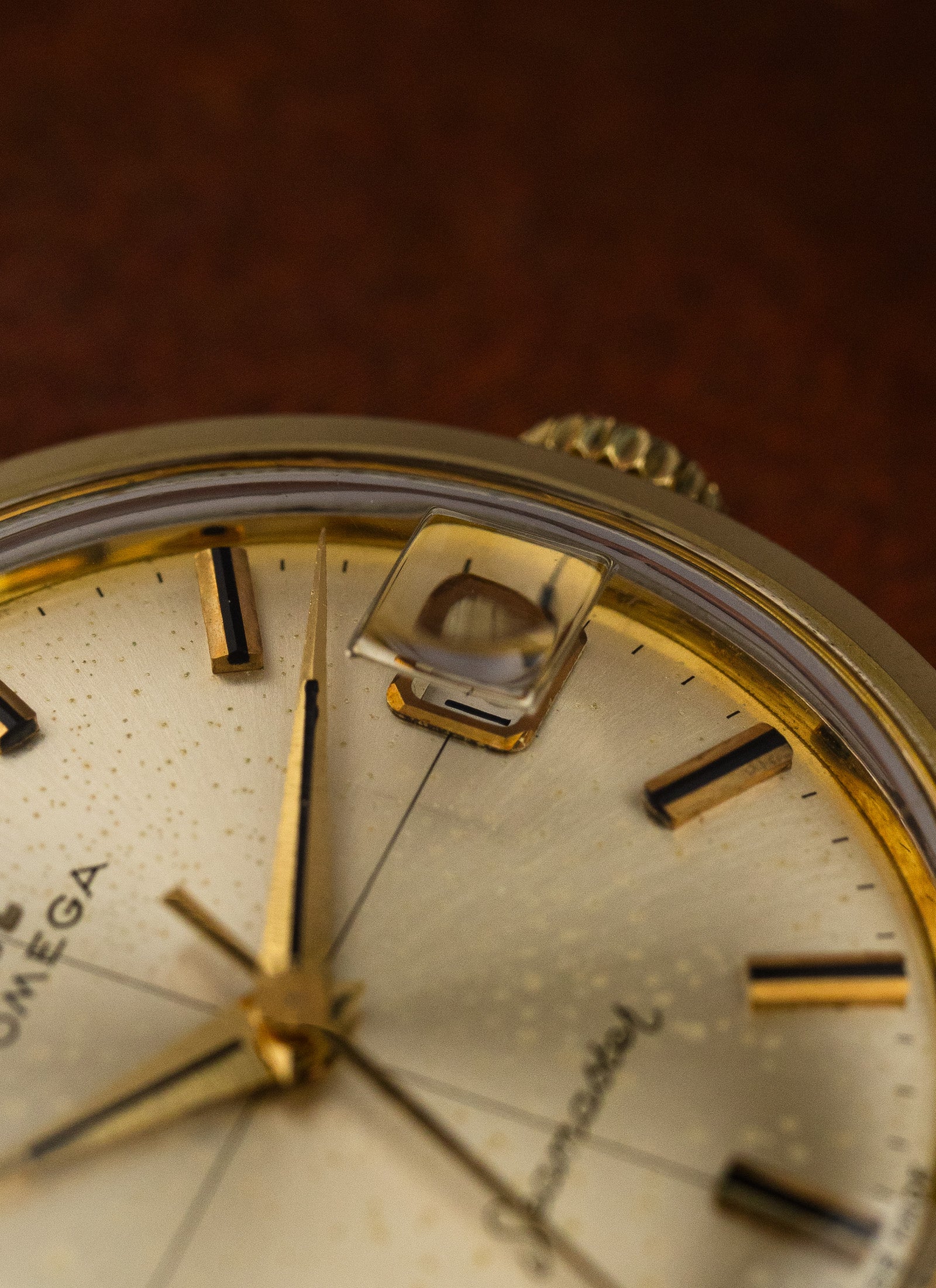 1962 Omega Seamaster Crosshair Gold Cap 14384-61 SC cal. 610 Serviced