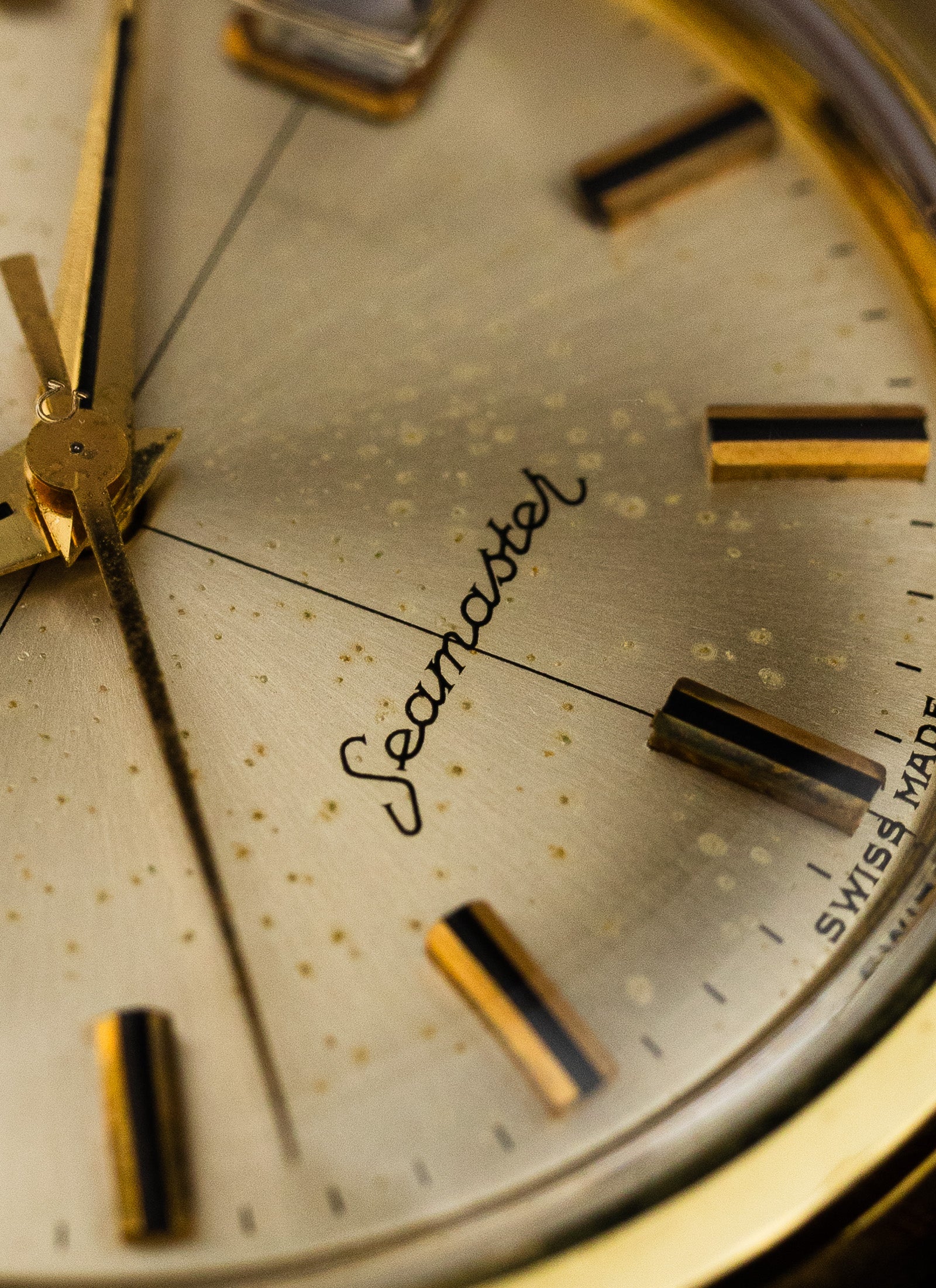 1962 Omega Seamaster Crosshair Gold Cap 14384-61 SC cal. 610 Serviced