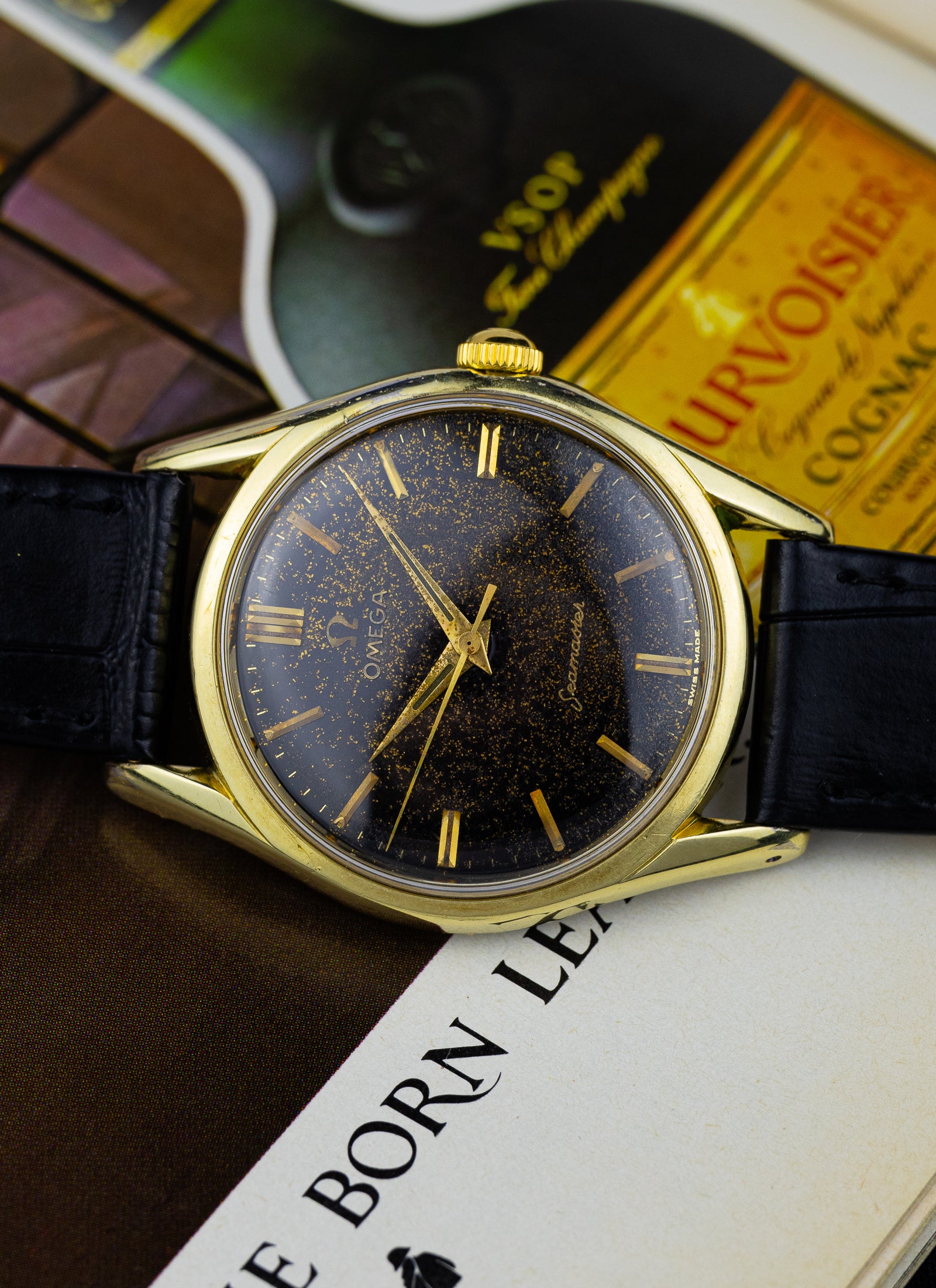 1958 Omega Seamaster Black Stardust 2936-1 SC cal. 264 Serviced