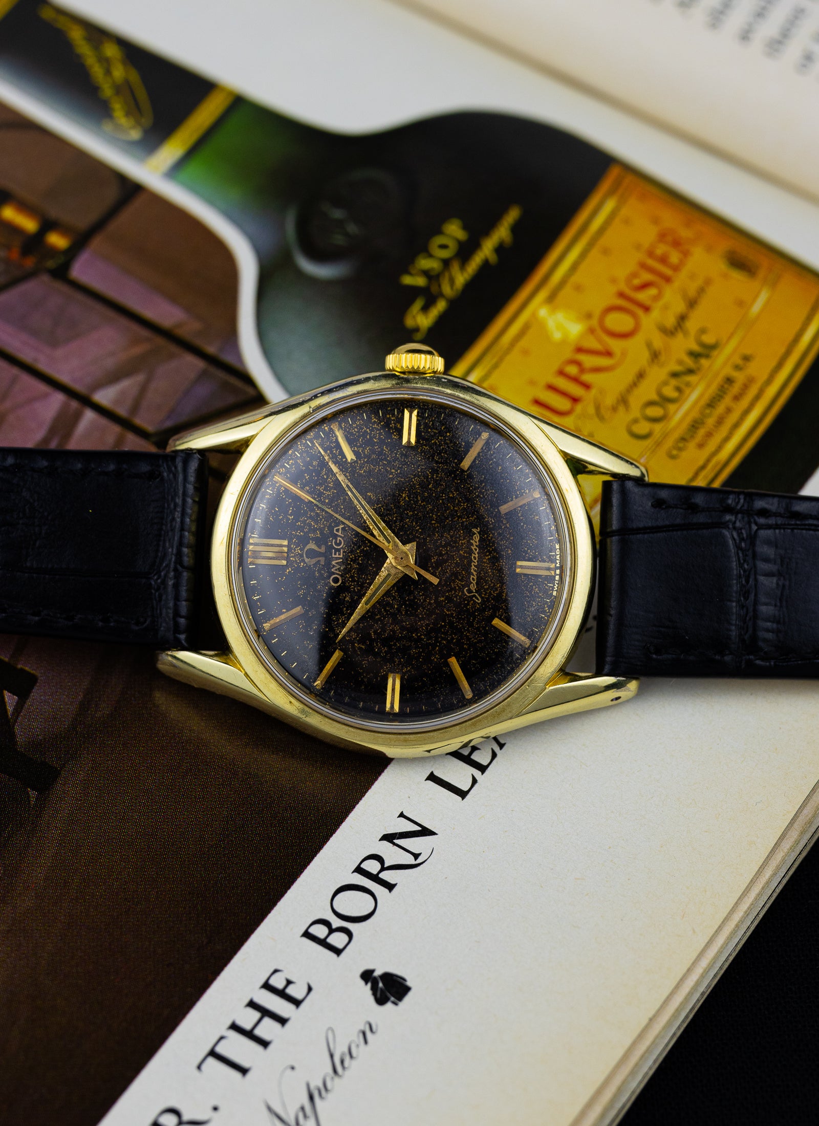 1958 Omega Seamaster Black Stardust 2936-1 SC cal. 264 Serviced