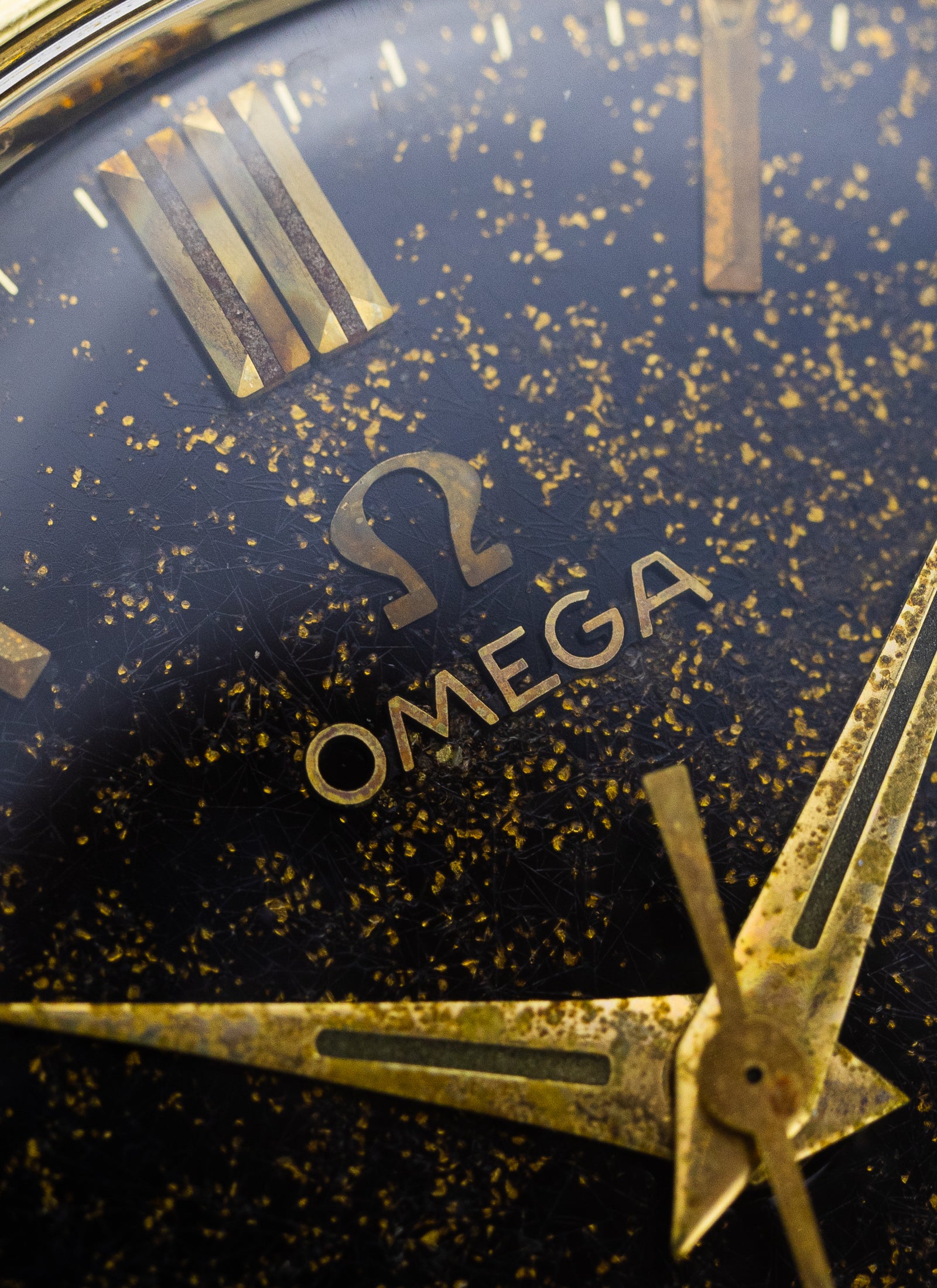 1958 Omega Seamaster Black Stardust 2936-1 SC cal. 264 Serviced