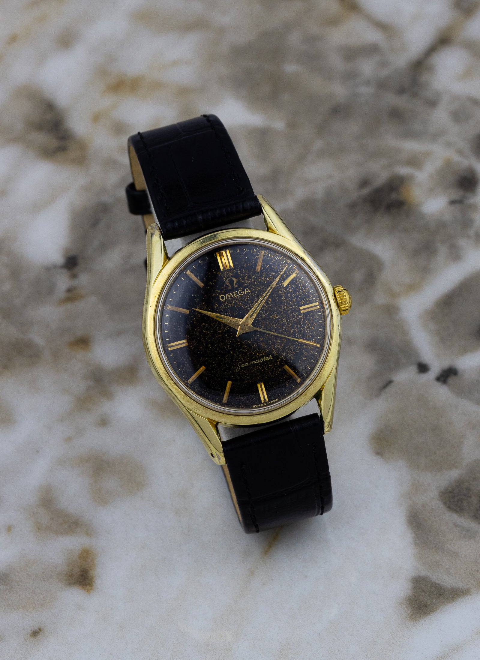 1958 Omega Seamaster Black Stardust 2936-1 SC cal. 264 Serviced