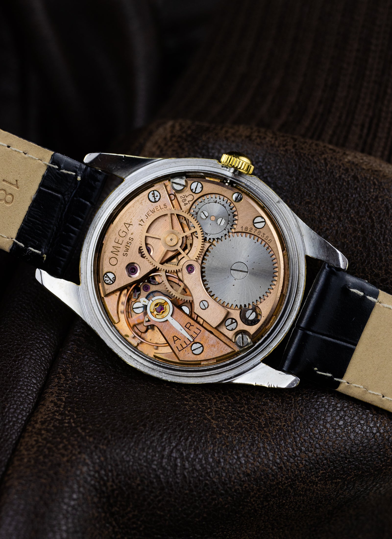 1958 Omega Seamaster Black Stardust 2936-1 SC cal. 264 Serviced