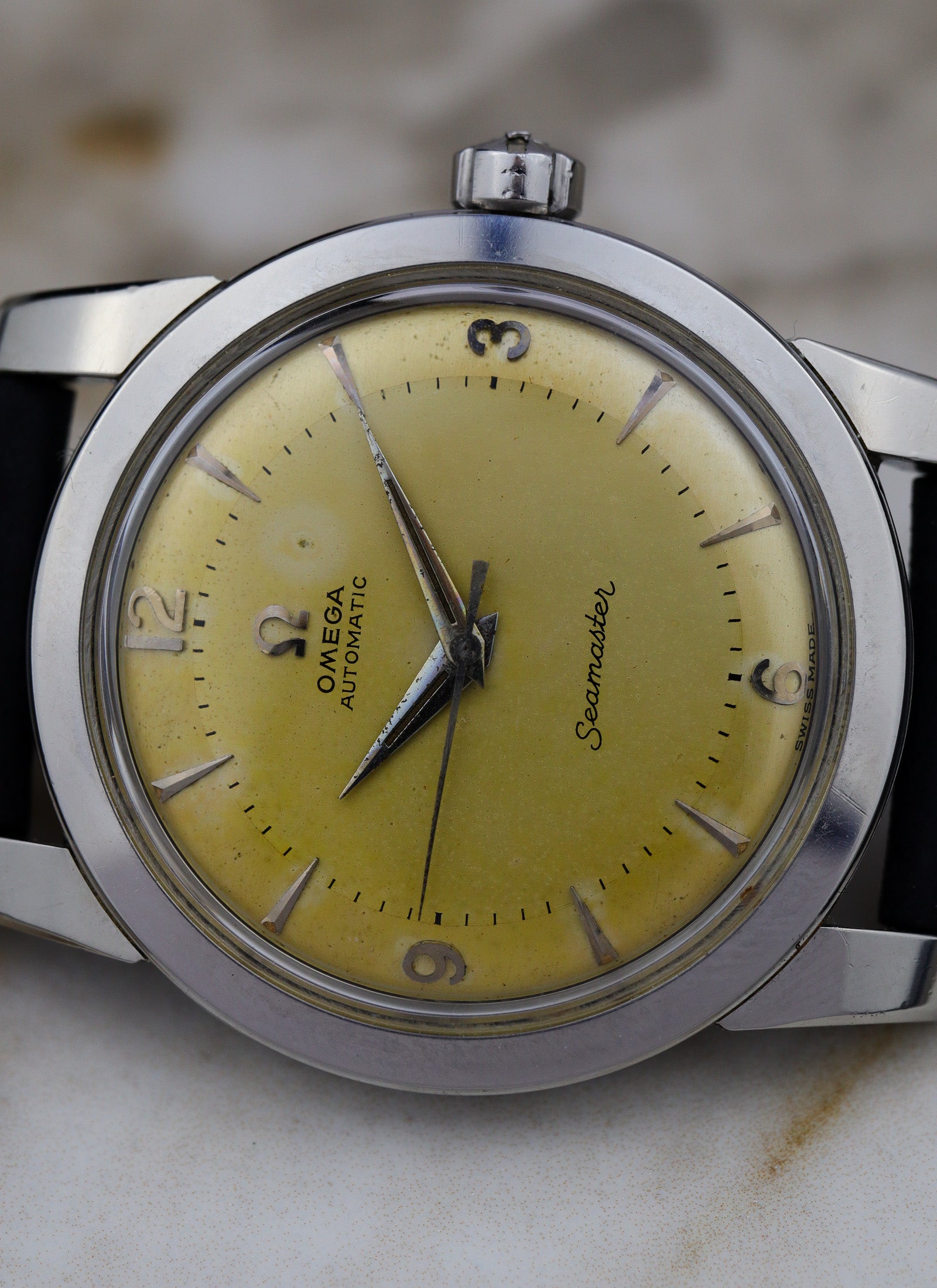 1954 Omega Seamaster Fat Lugs 2767-3 SC cal. 354 Serviced